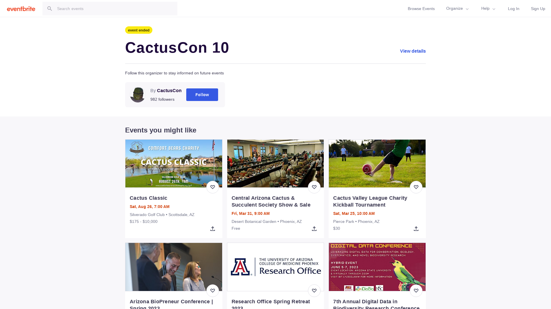 CactusCon 10 Tickets, Mesa | Eventbrite