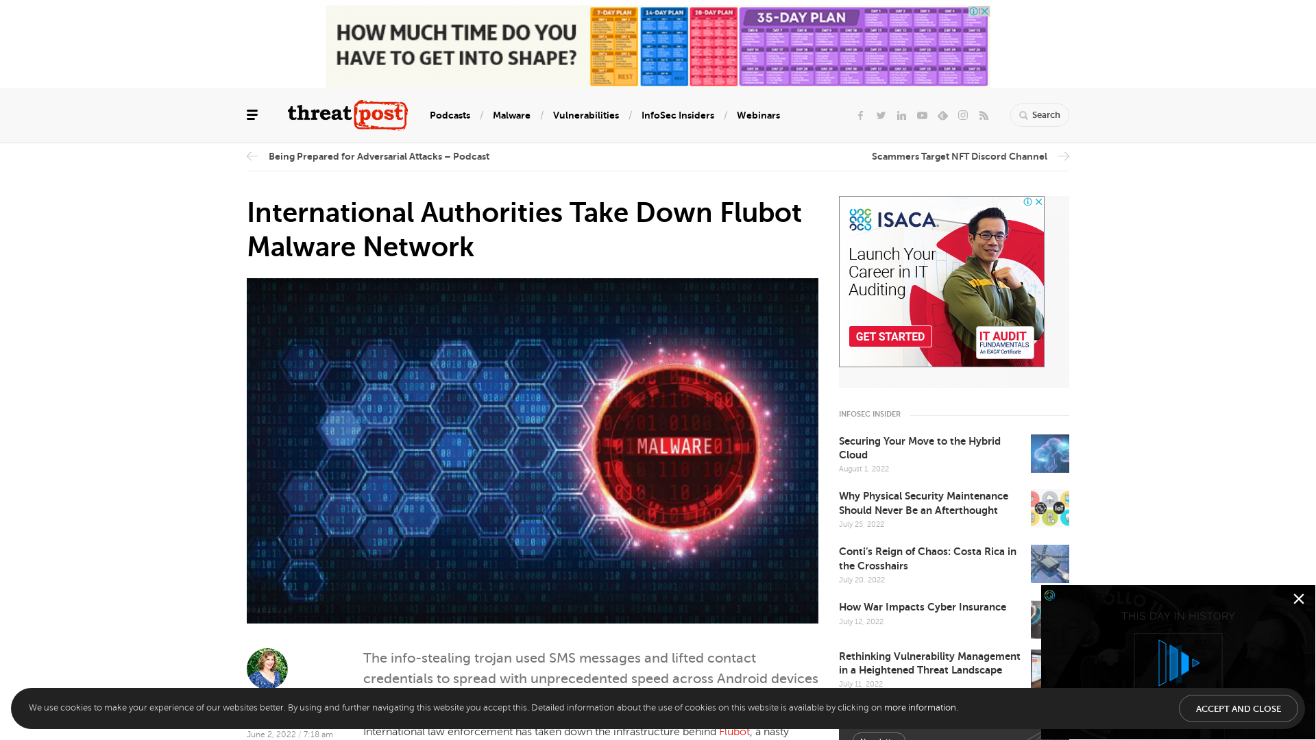 International Authorities Take Down Flubot Malware Network | Threatpost