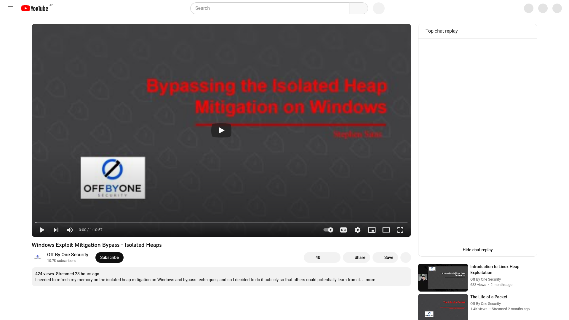 Windows Exploit Mitigation Bypass - Isolated Heaps - YouTube