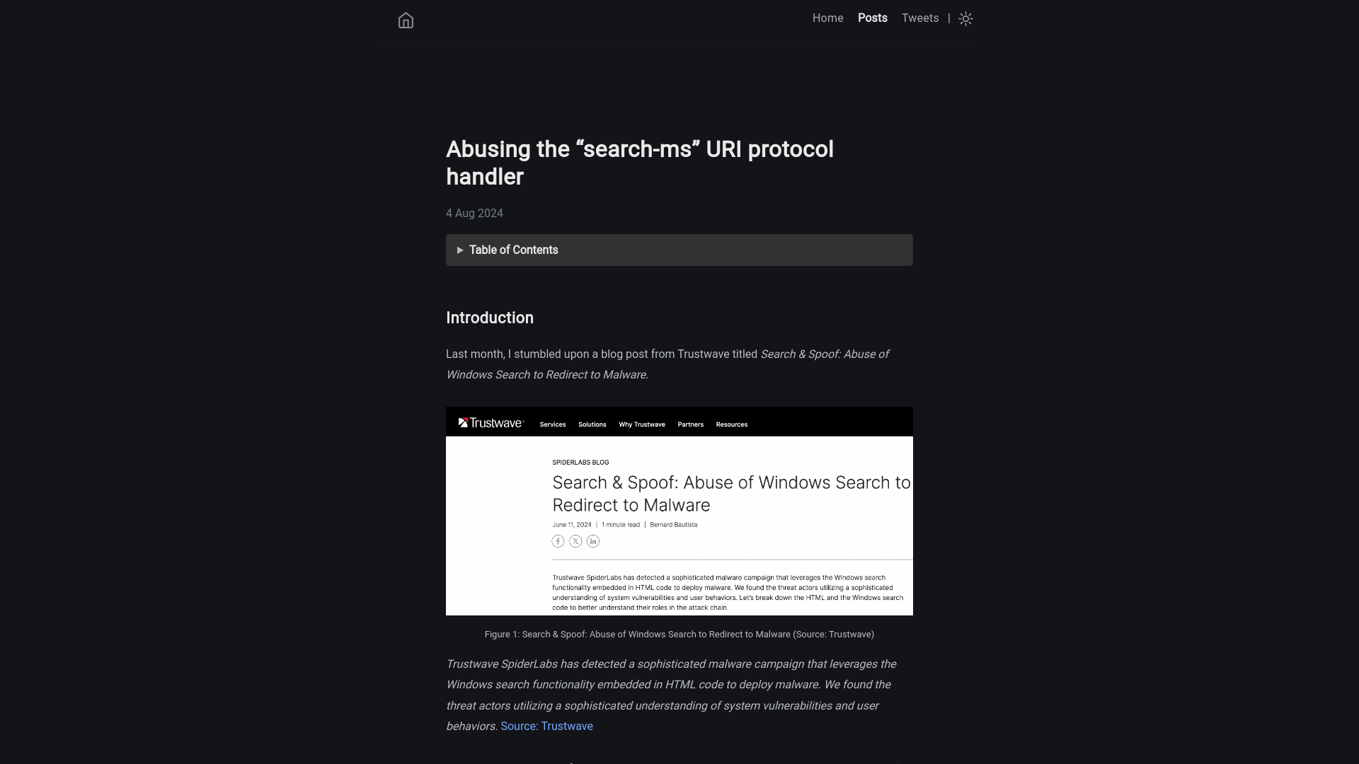 Abusing the “search-ms” URI protocol handler | dfir.ch