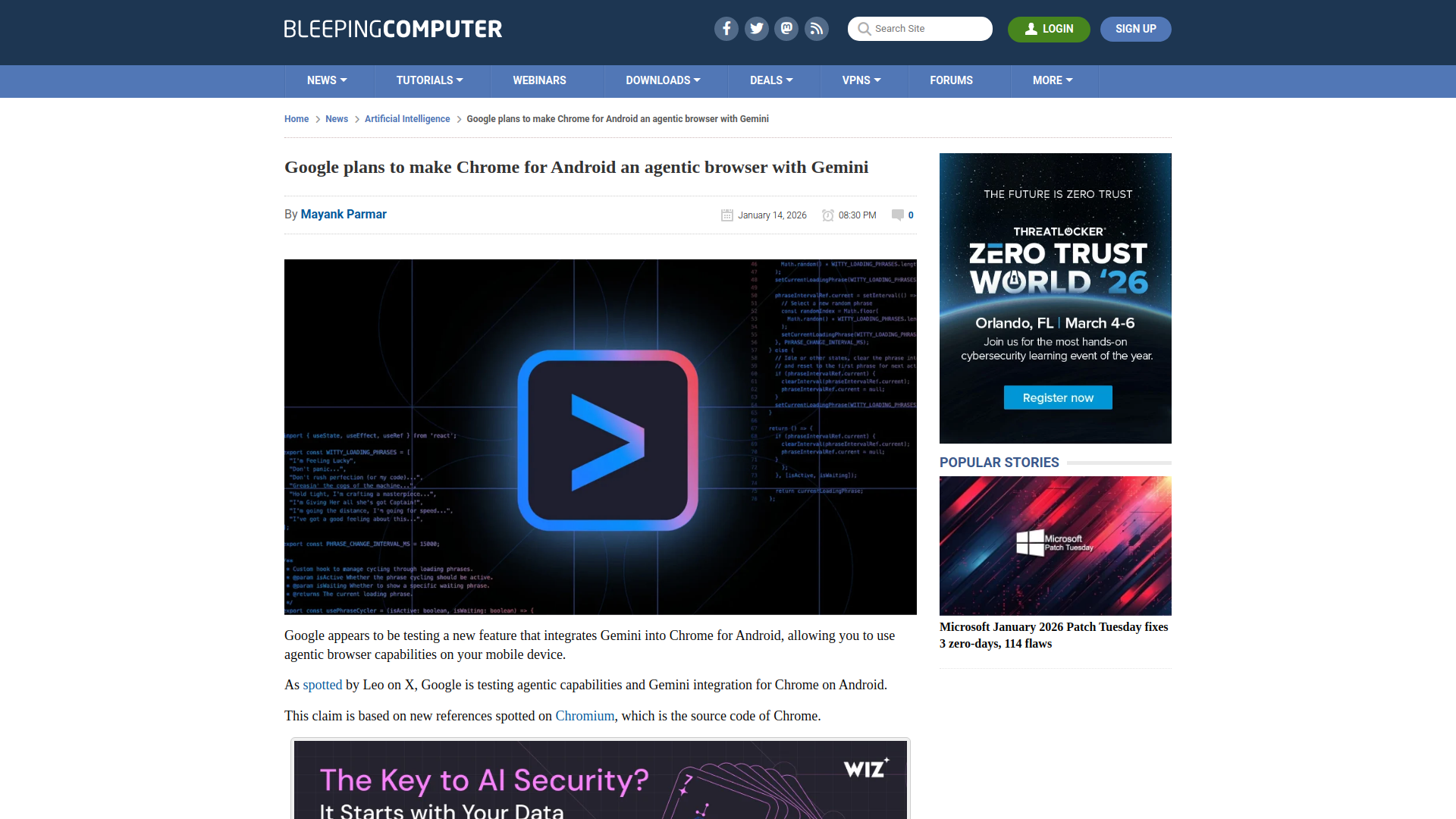 Google plans to make Chrome for Android an agentic browser with Gemini