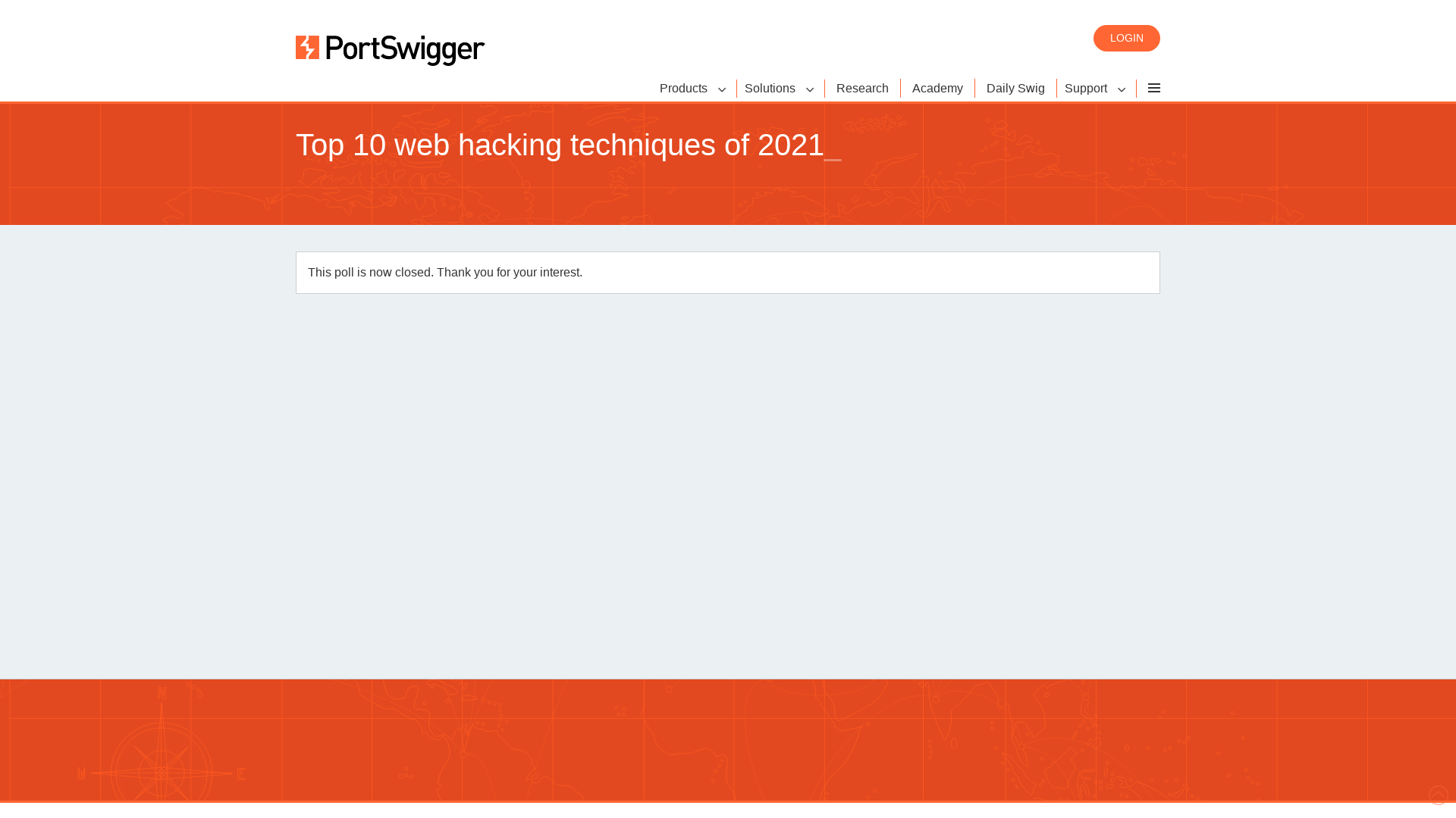 Top 10 web hacking techniques of 2021 - PortSwigger
