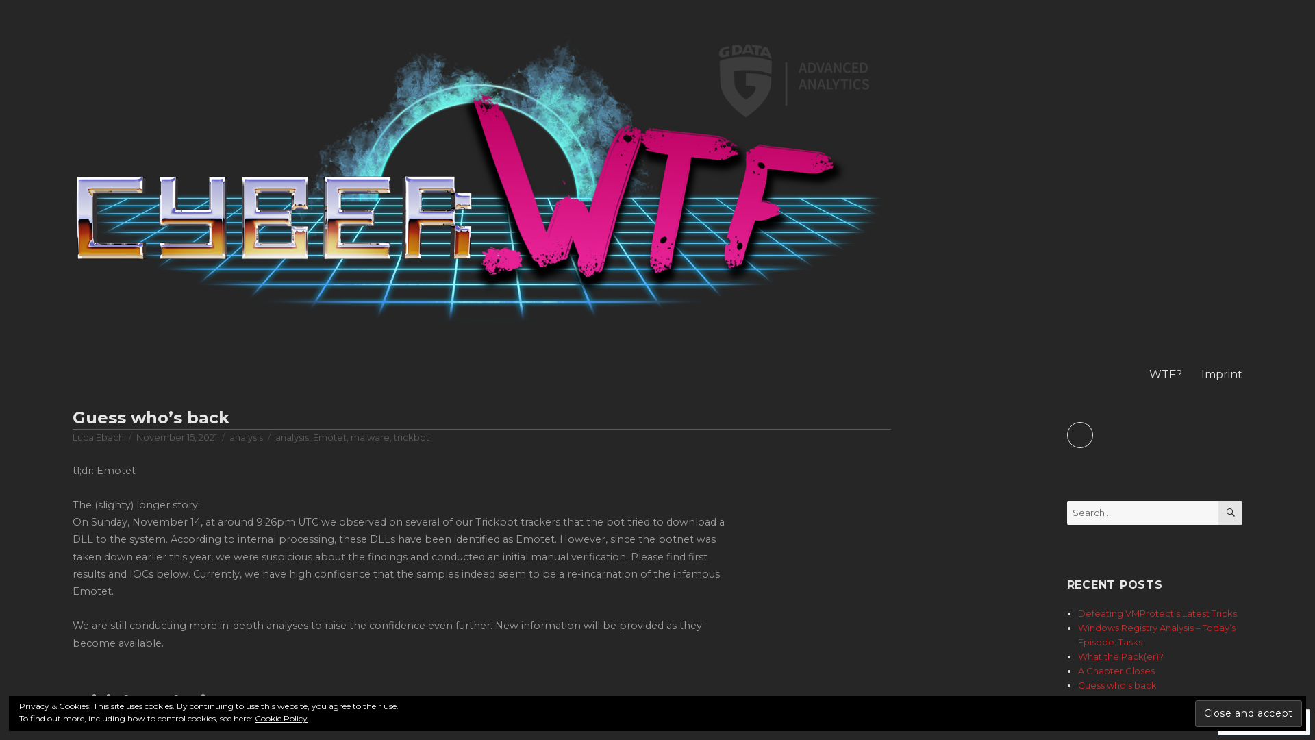 Guess who’s back – cyber.wtf