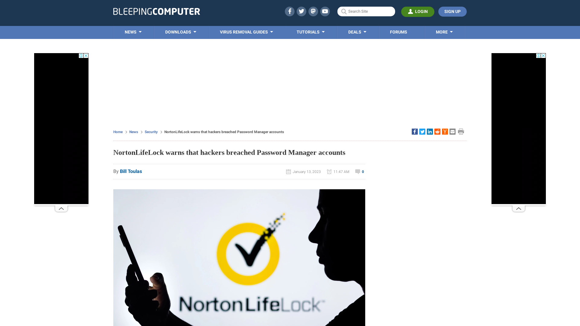 NortonLifeLock warns that hackers breached Password Manager accounts