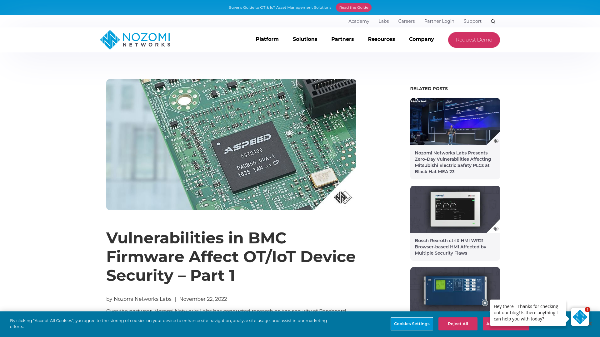 Vulnerabilities in BMC Firmware – Part 1