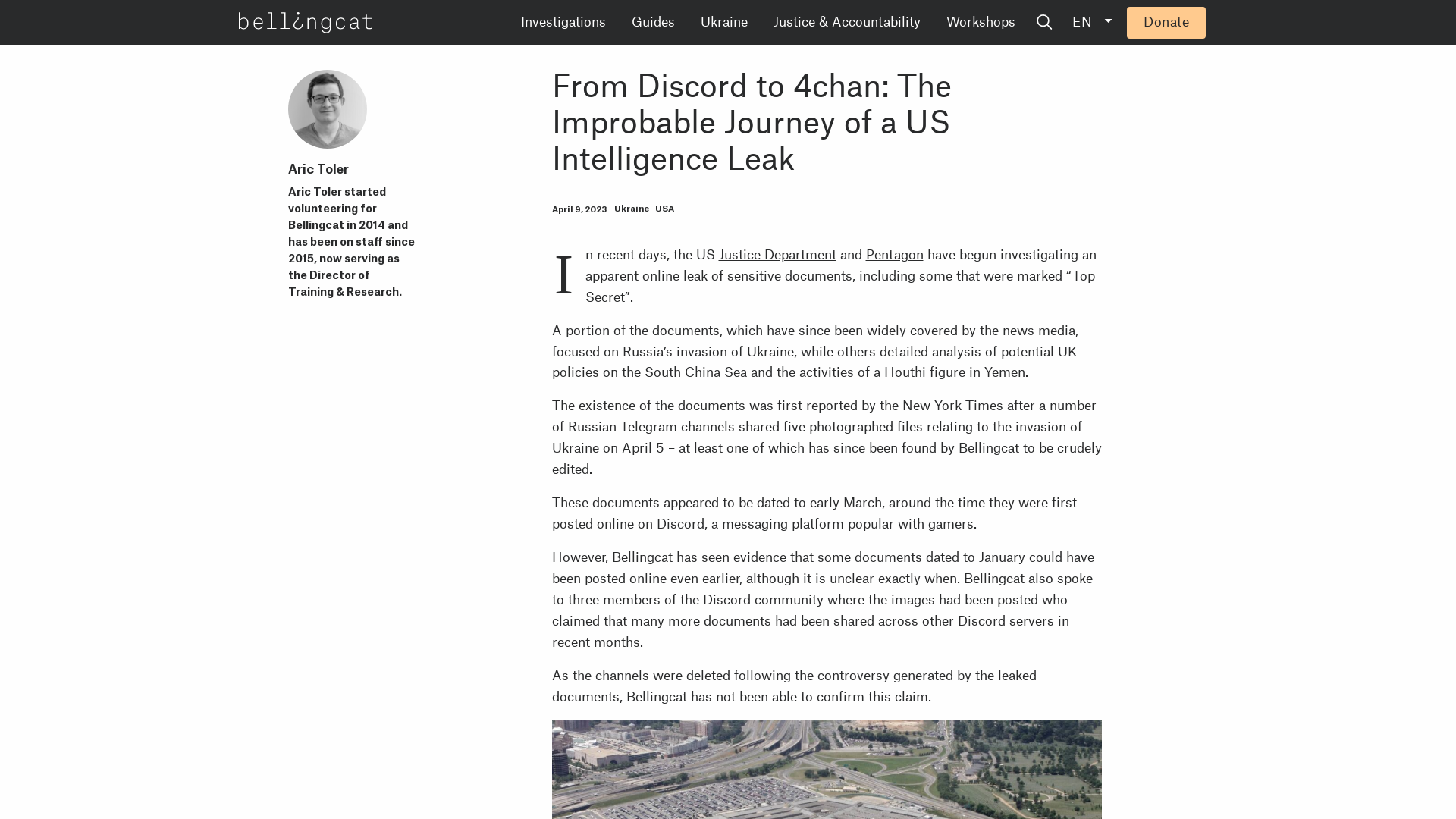 From Discord to 4chan: The Improbable Journey of a US Intelligence Leak - bellingcat