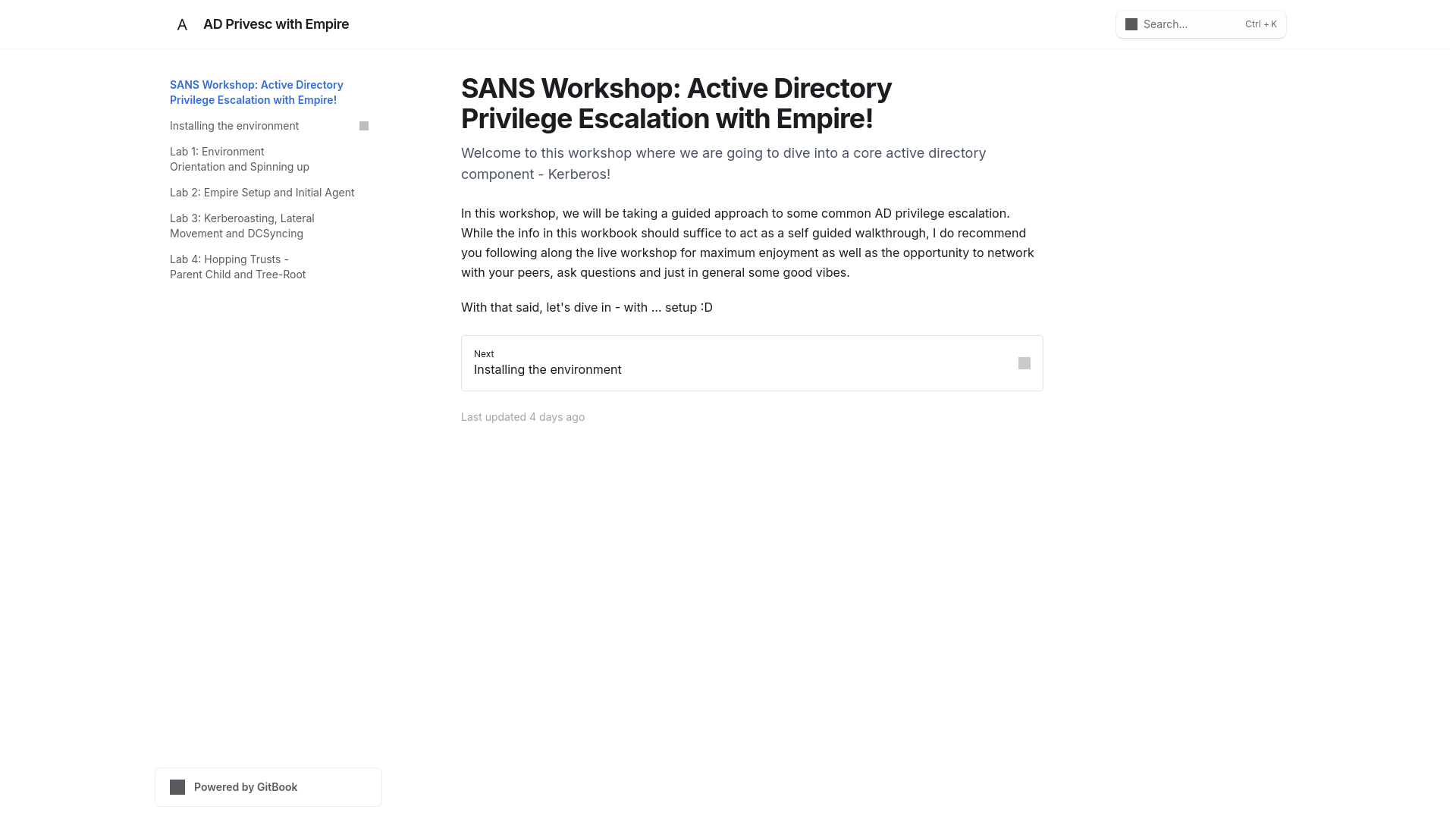 SANS Workshop: Active Directory Privilege Escalation with Empire! | AD Privesc with Empire