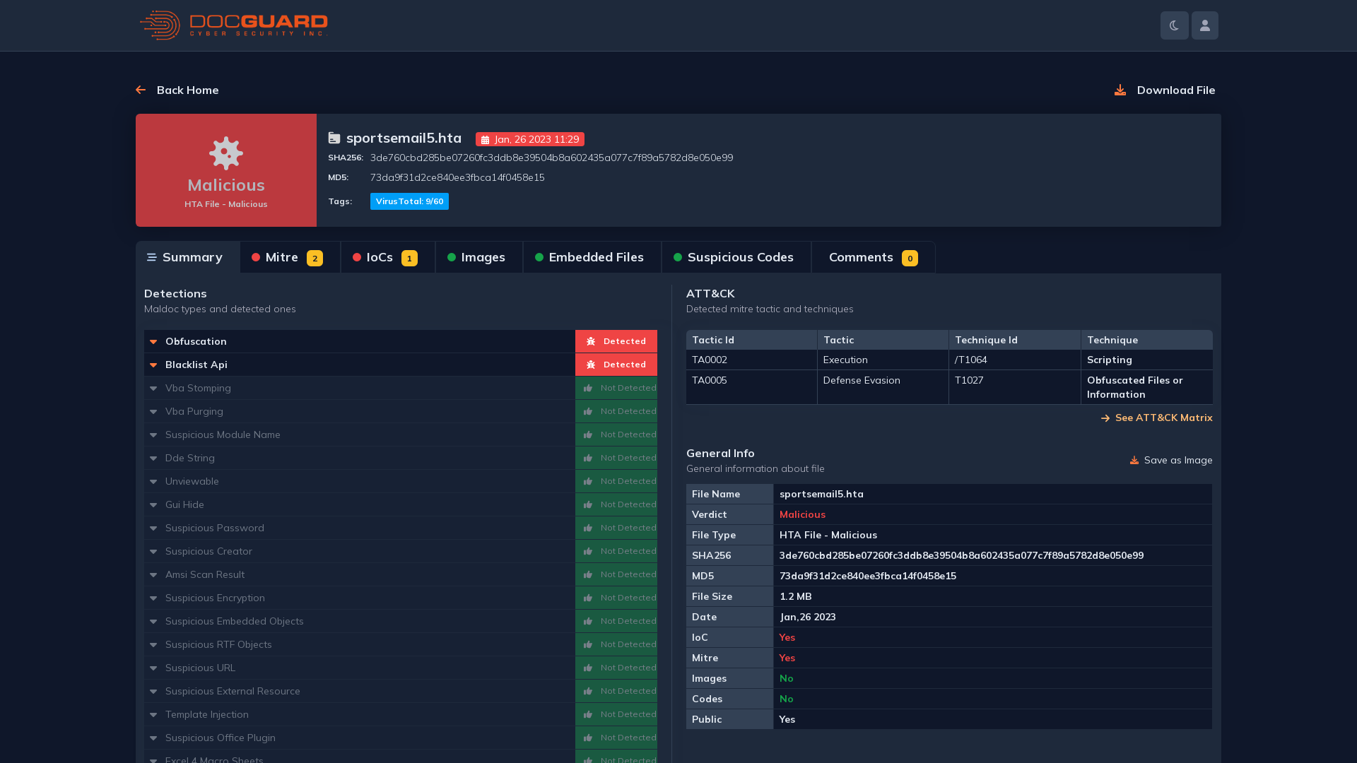 Docguard | Detects suspicious files!