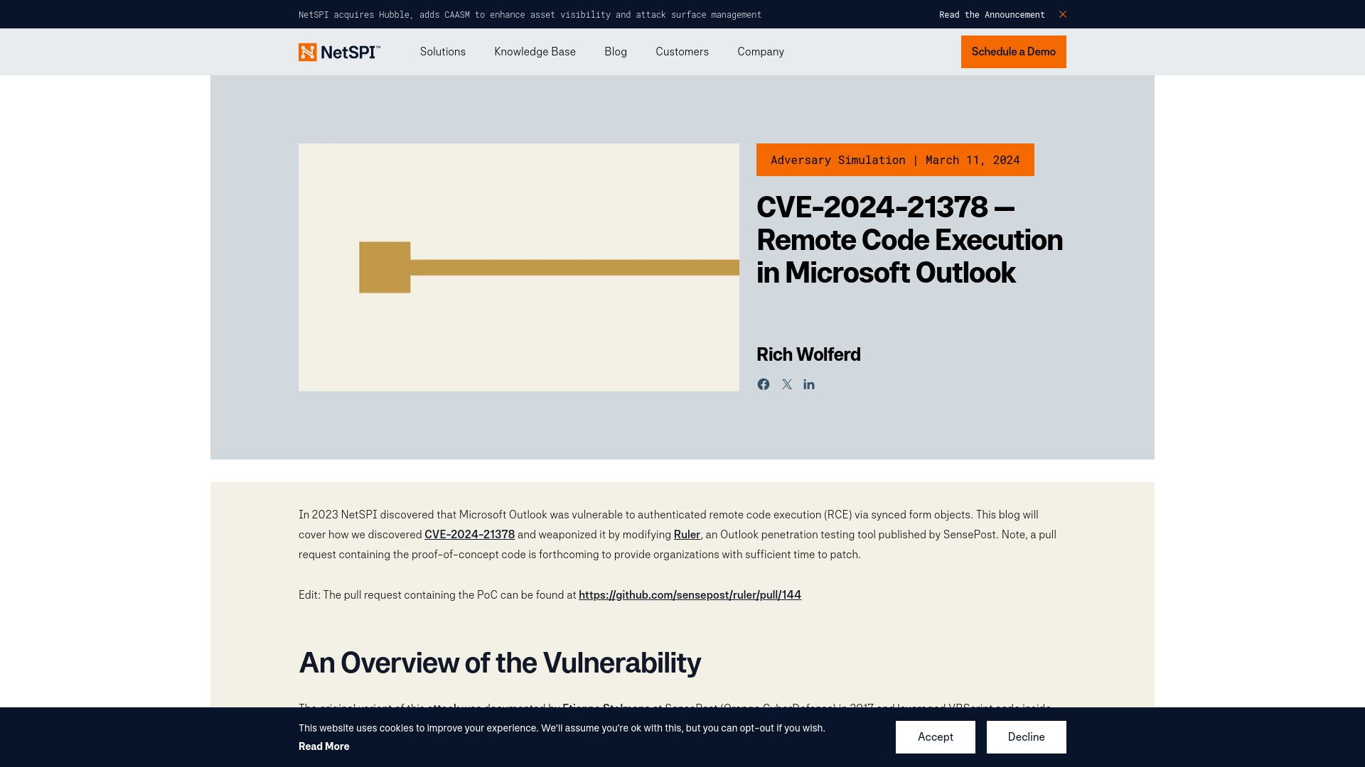 Exploiting CVE-2024-21378 – Remote Code Execution in Microsoft Outlook