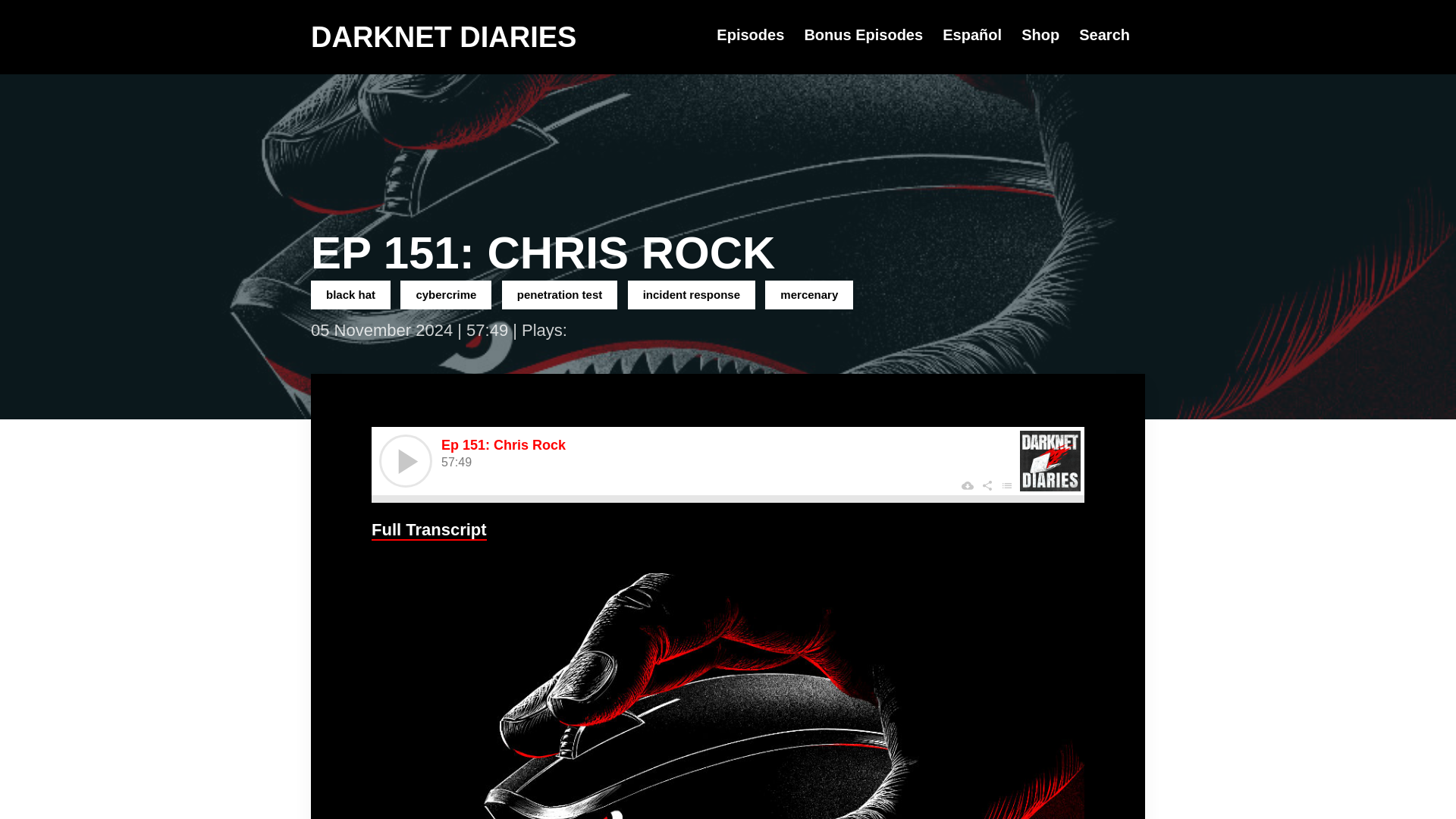 Chris Rock – Darknet Diaries