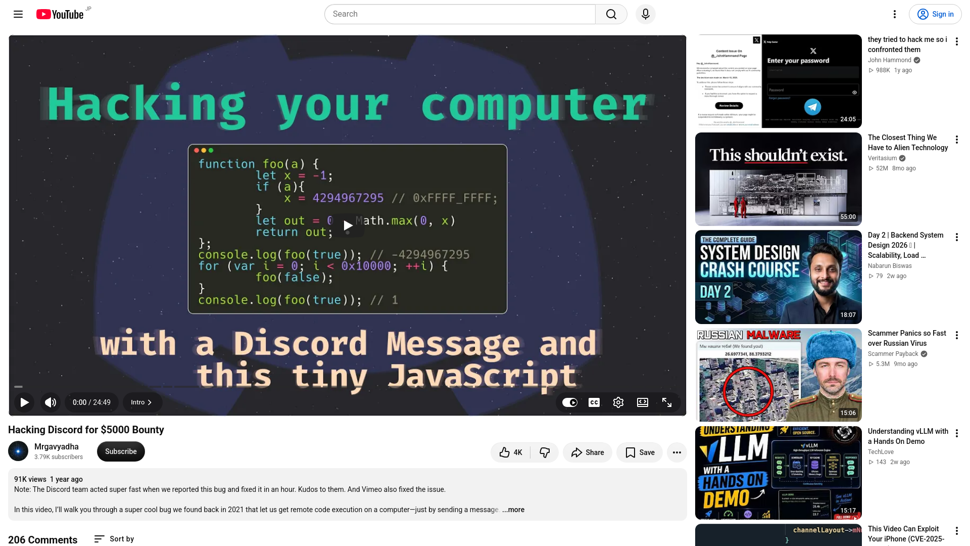 Hacking Discord for $5000 Bounty - YouTube