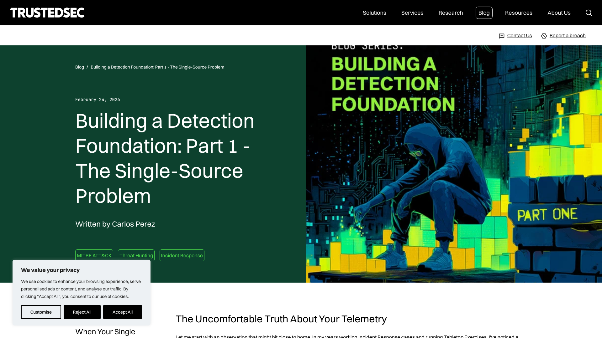TrustedSec | Building a Detection Foundation: Part 1 - The…