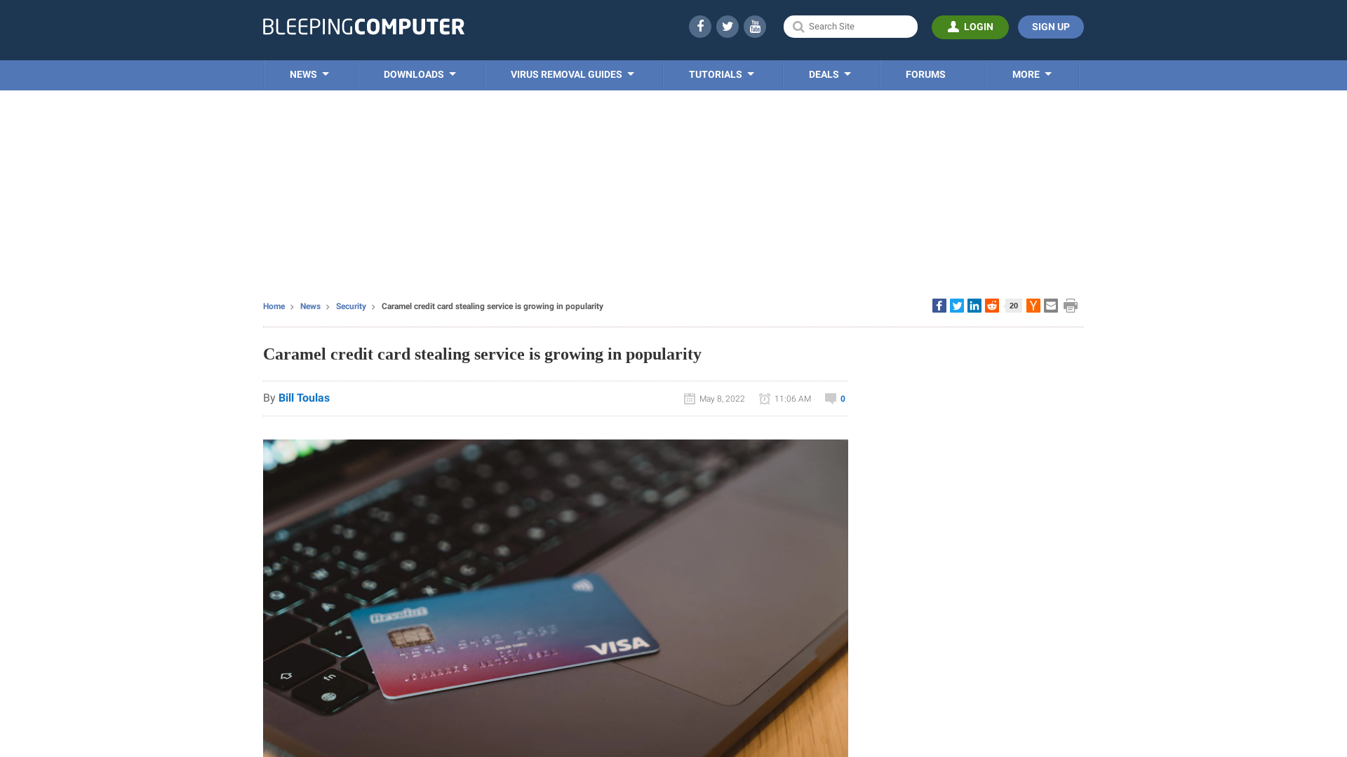 Caramel credit card stealing service is growing in popularity