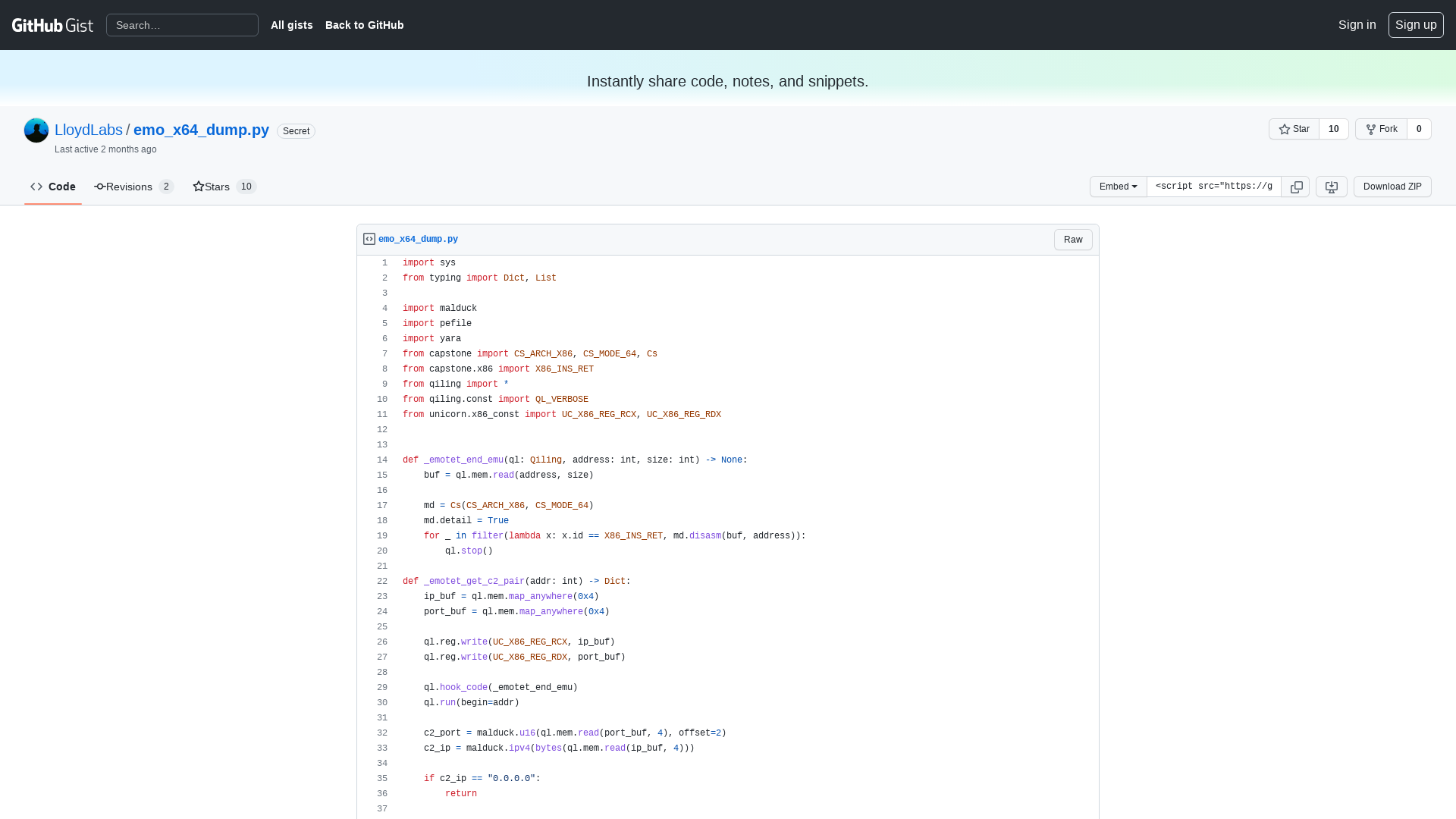 emo_x64_dump.py · GitHub