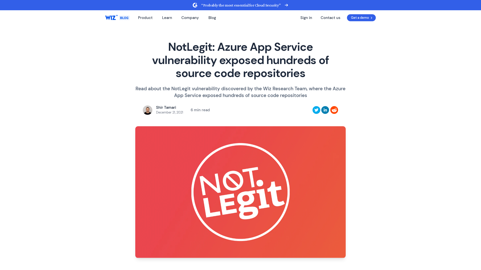 NotLegit: Azure App Service vulnerability exposed hundreds of source code repositories | Wiz Blog