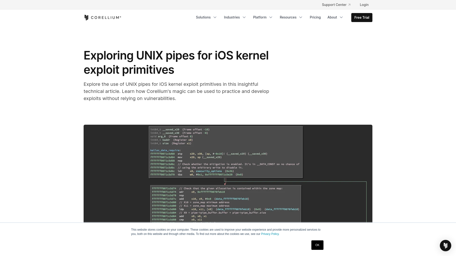 Exploring UNIX pipes for iOS kernel exploit primitives