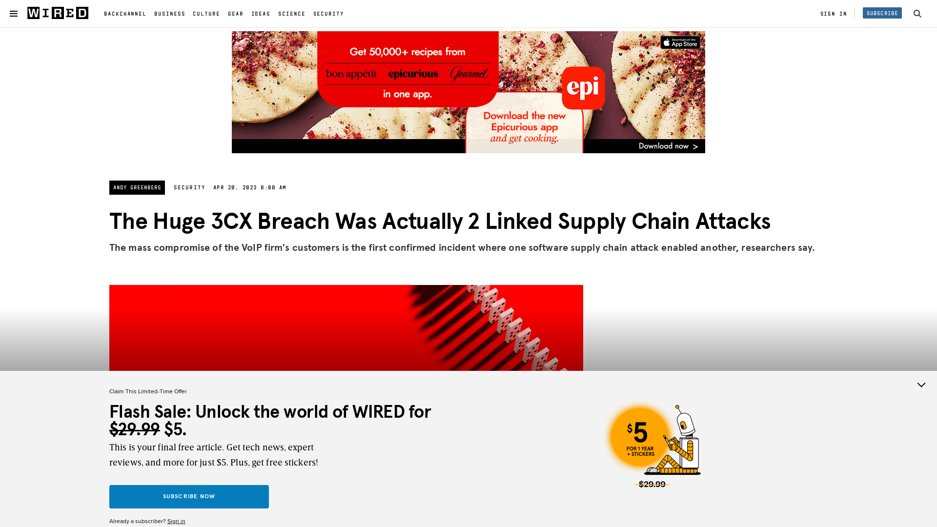 The Huge 3CX Breach Was Actually 2 Linked Supply Chain Attacks | WIRED