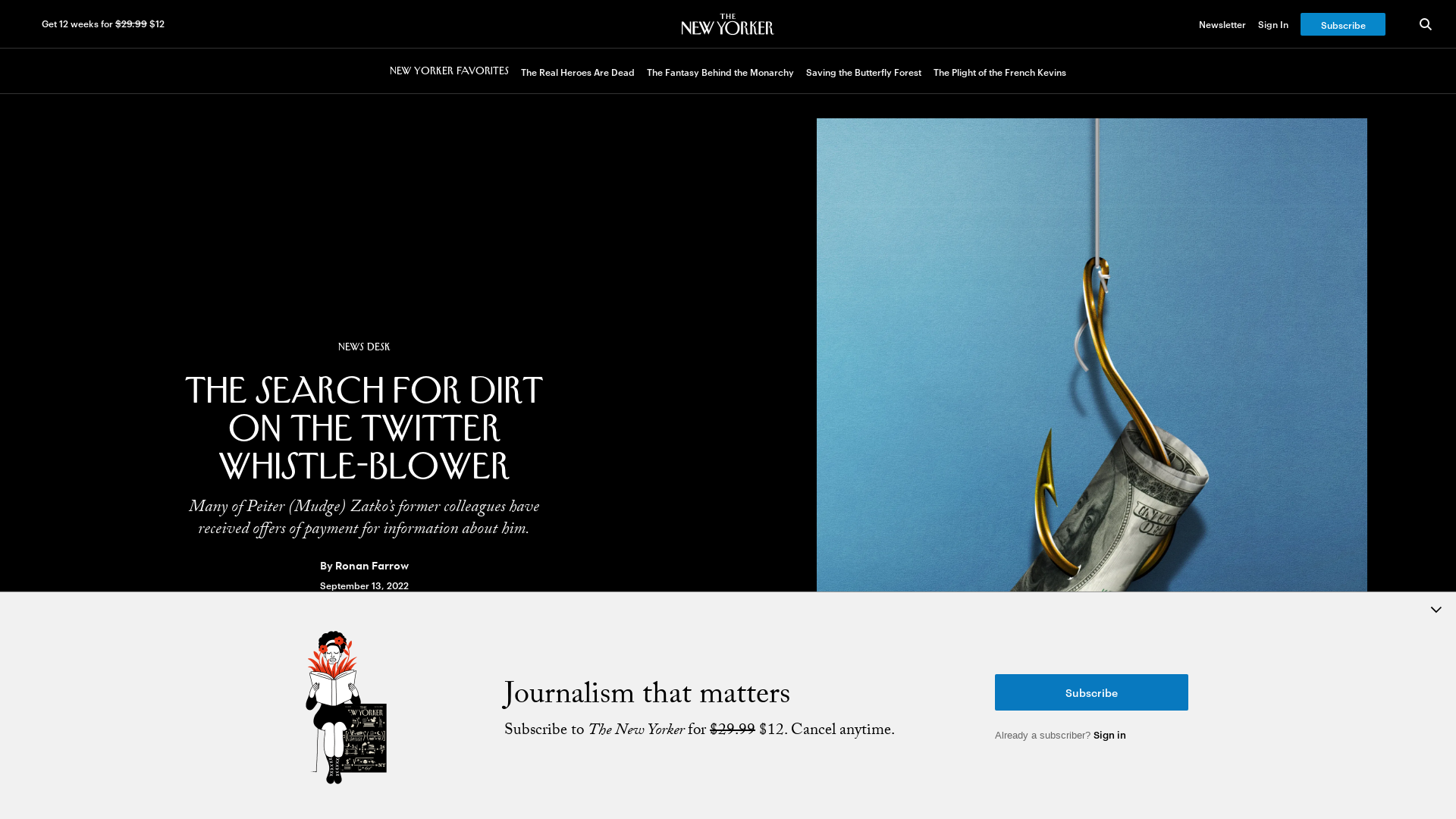 The Search for Dirt on the Twitter Whistle-Blower | The New Yorker