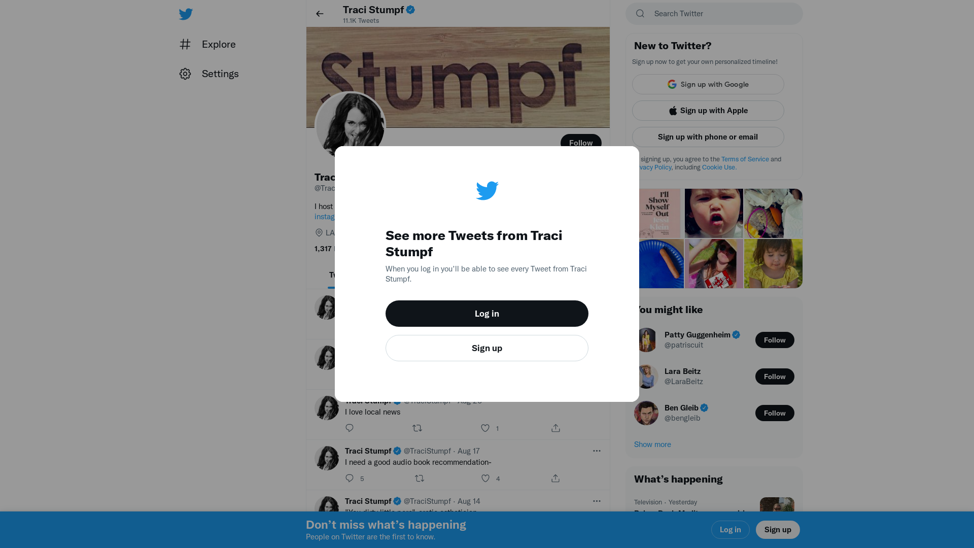 Traci Stumpf (@TraciStumpf) / Twitter