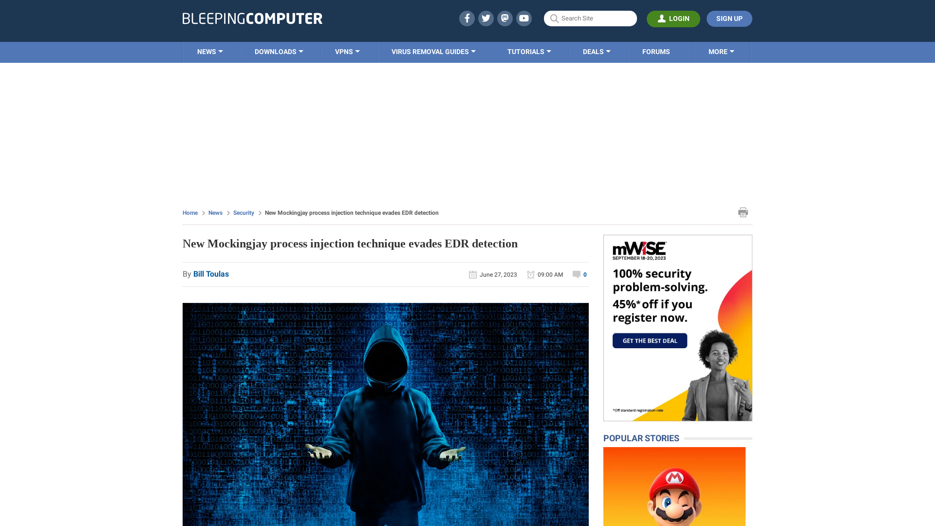 New Mockingjay process injection technique evades EDR detection