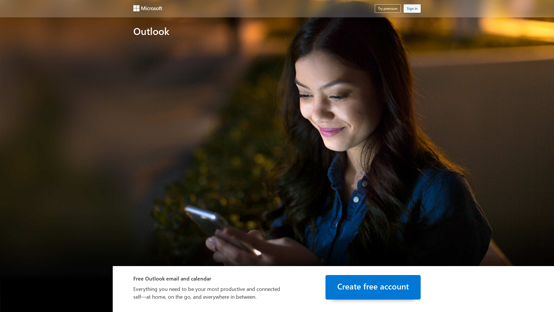 Outlook – free personal email and calendar from Microsoft