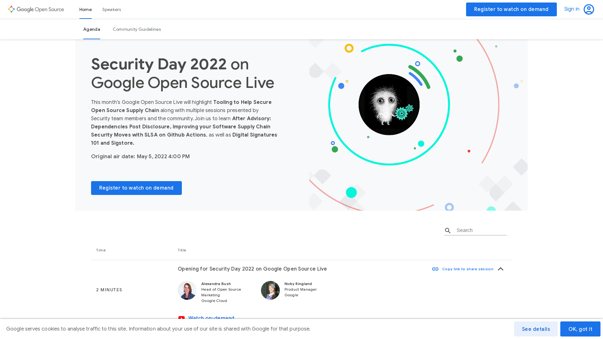 Home - Security Day 2022 on Google Open Source Live