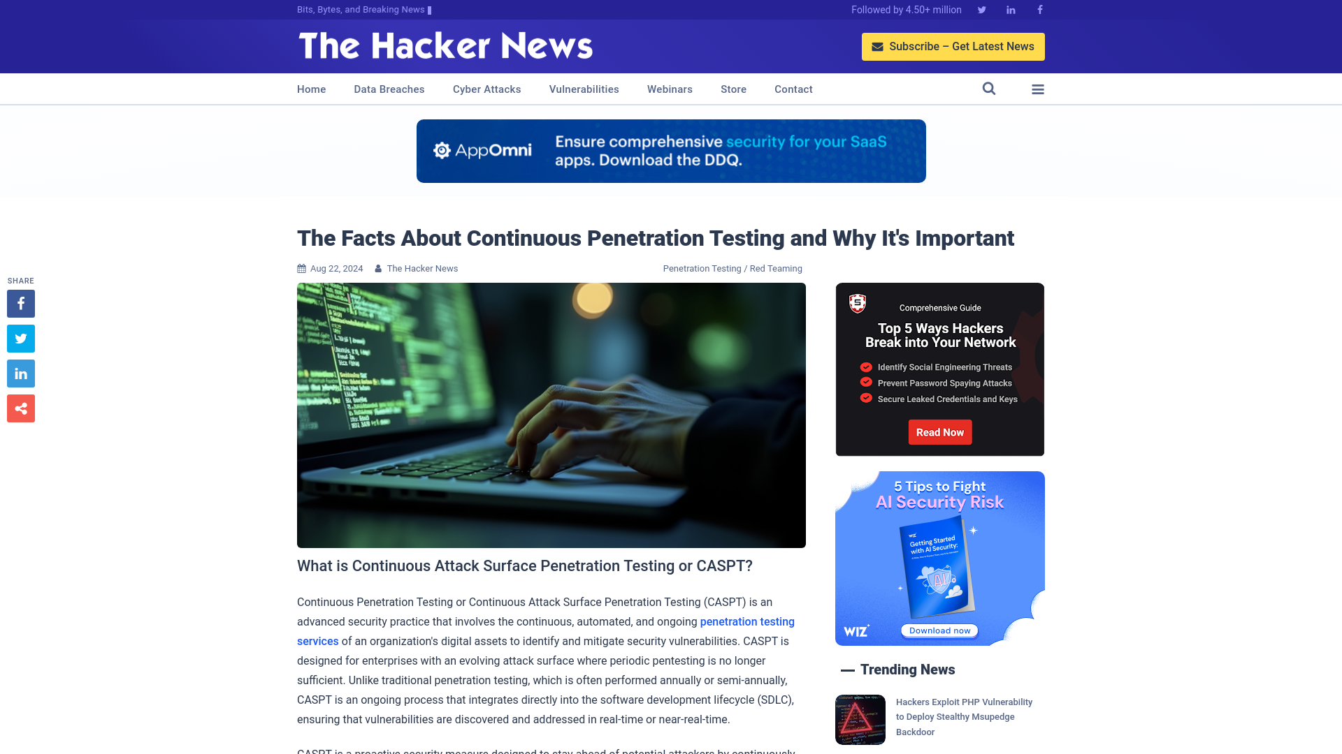 The Facts About Continuous Penetration Testing and Why It's Important