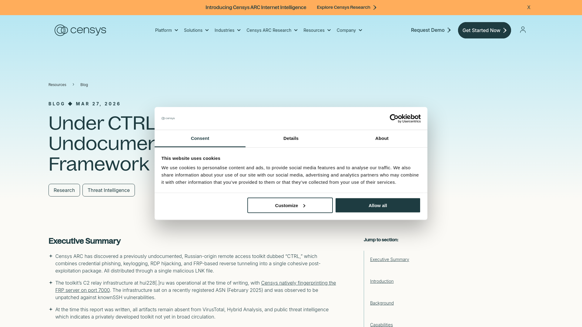 Under CTRL: Dissecting a Previously Undocumented Russian .Net Access Framework - Censys