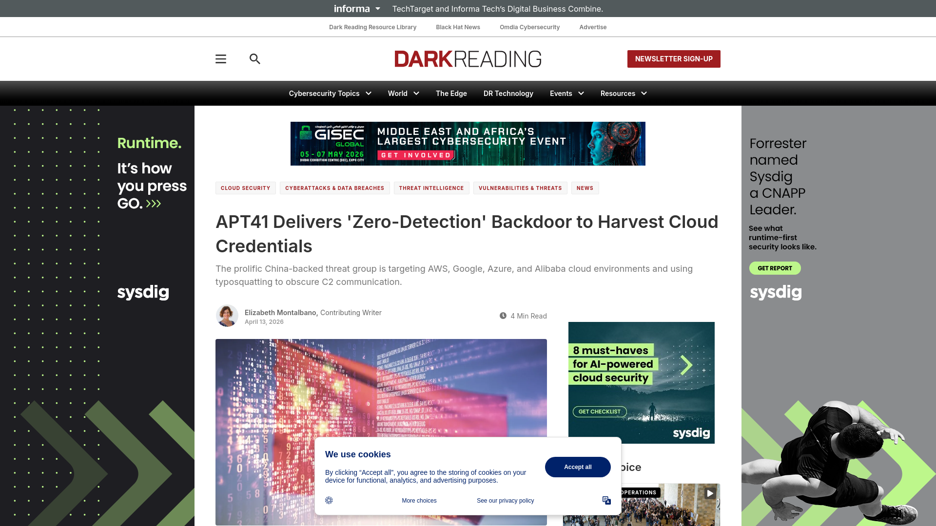 APT41 Delivers 'Undetectable' Backdoor to Steal Cloud Credentials