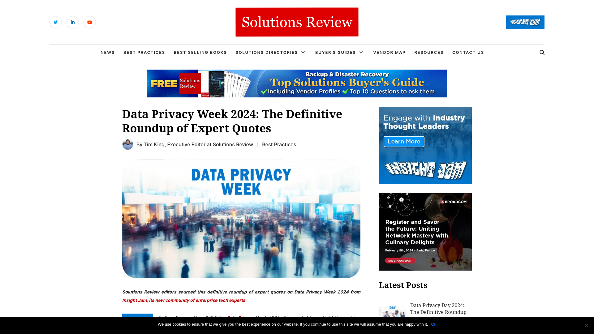 Data Privacy Week 2024: The Definitive Roundup of Expert Quotes