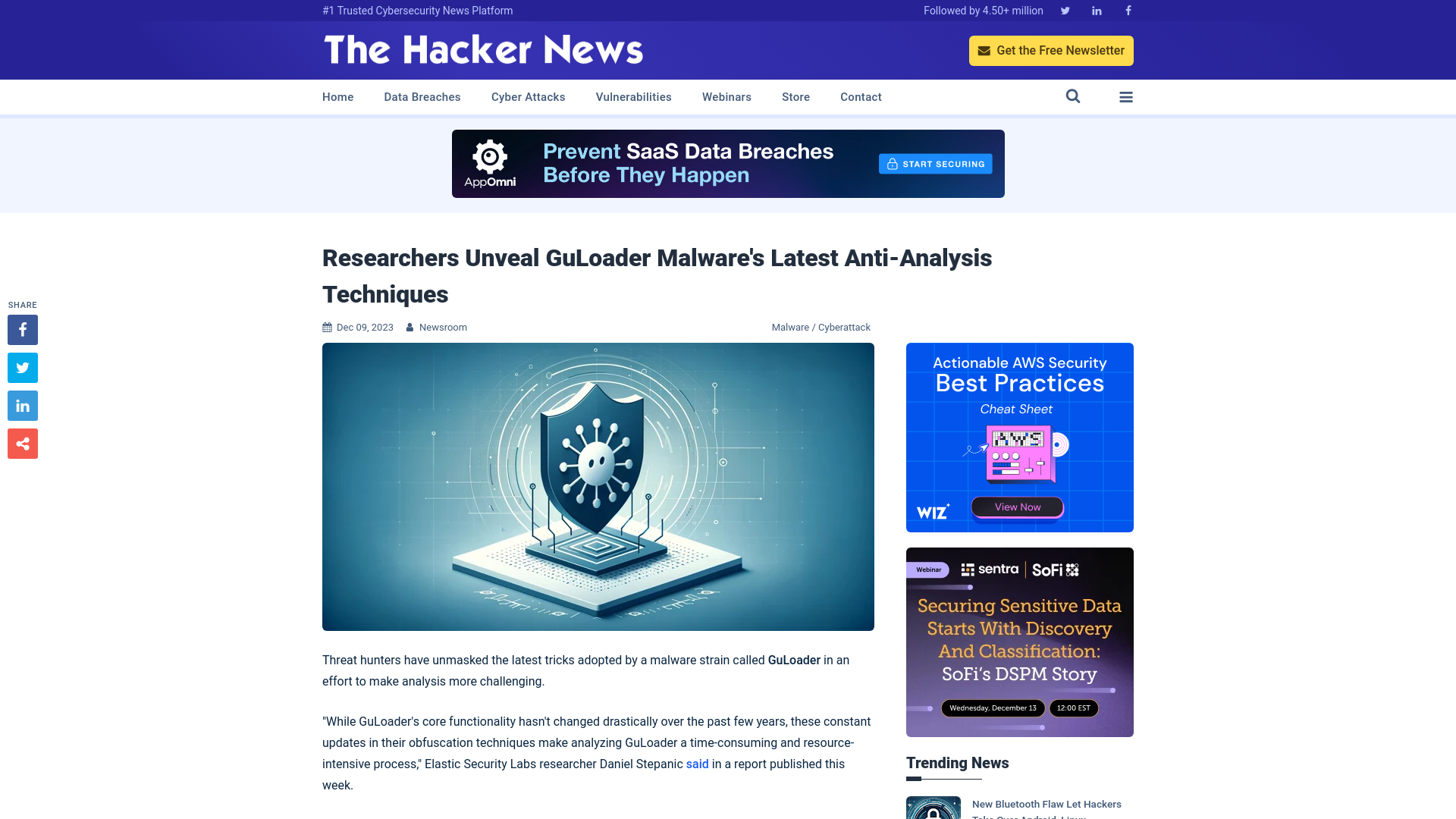 Researchers Unveal GuLoader Malware's Latest Anti-Analysis Techniques