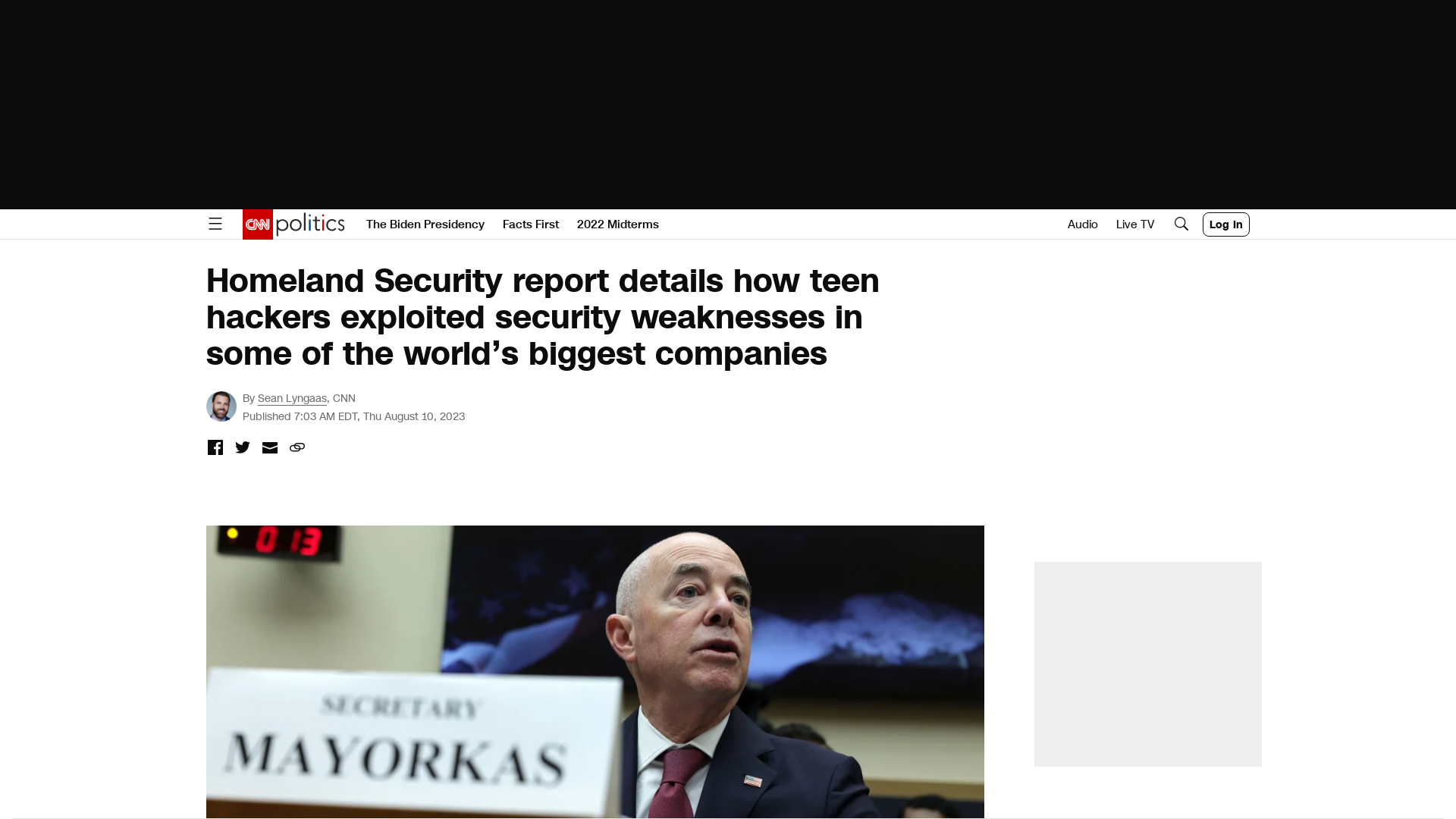 Homeland Security report details how teen hackers exploited security weaknesses in some of the world's biggest companies | CNN Politics