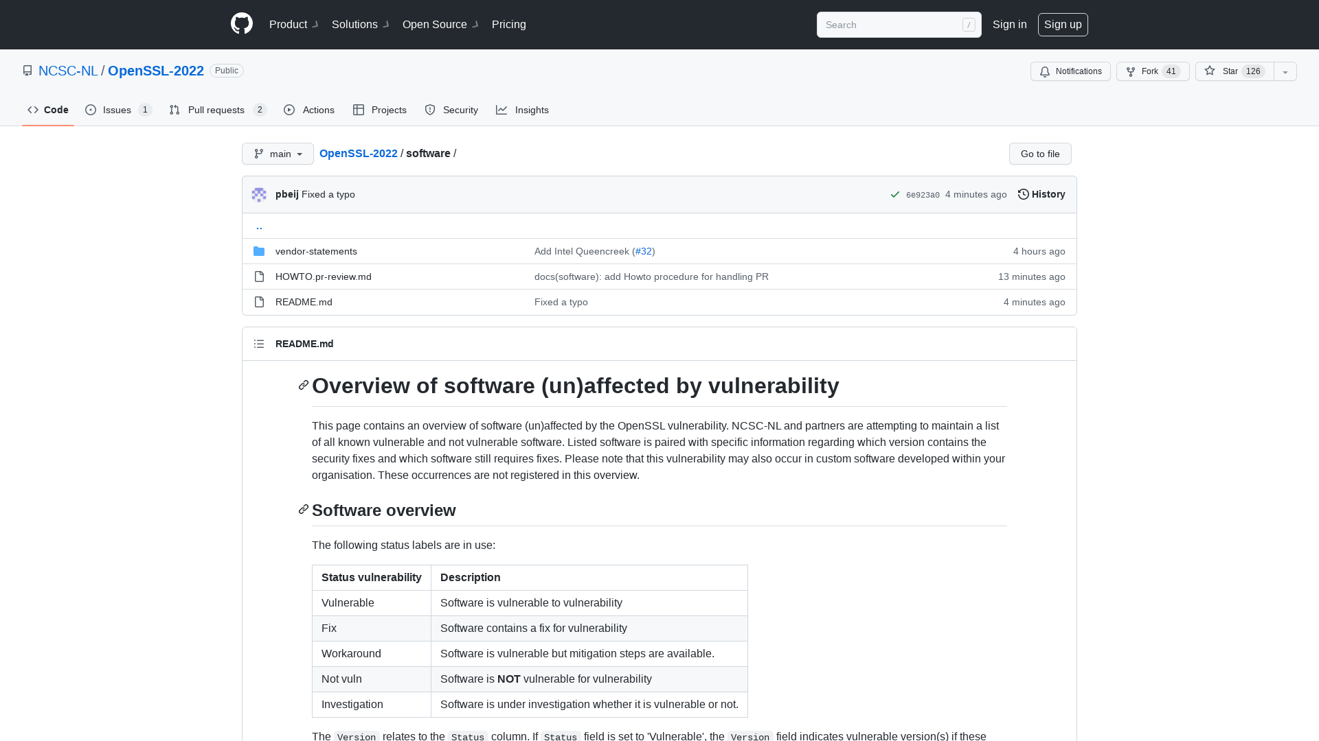 OpenSSL-2022/software at main · NCSC-NL/OpenSSL-2022 · GitHub