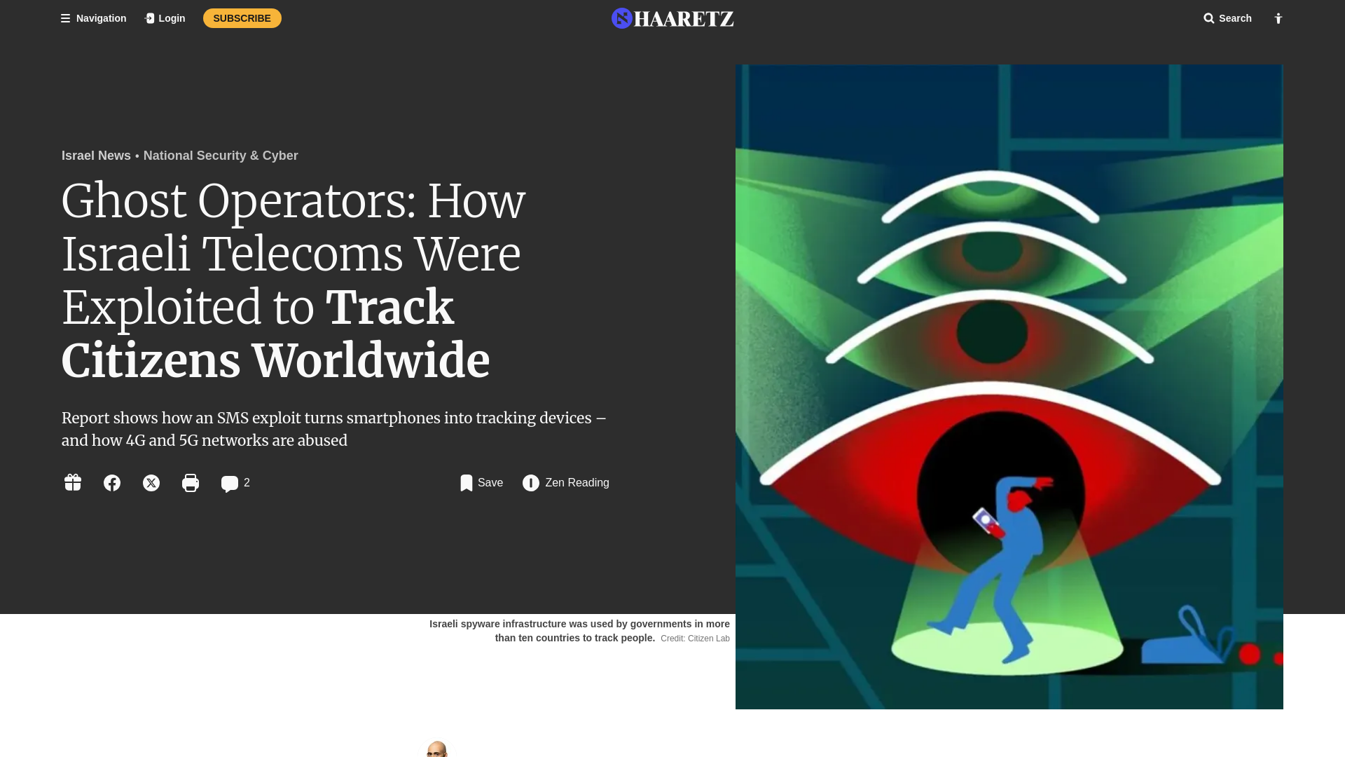 Ghost Operators: How Israeli Telecoms Were Exploited to Track Citizens Worldwide - National Security & Cyber