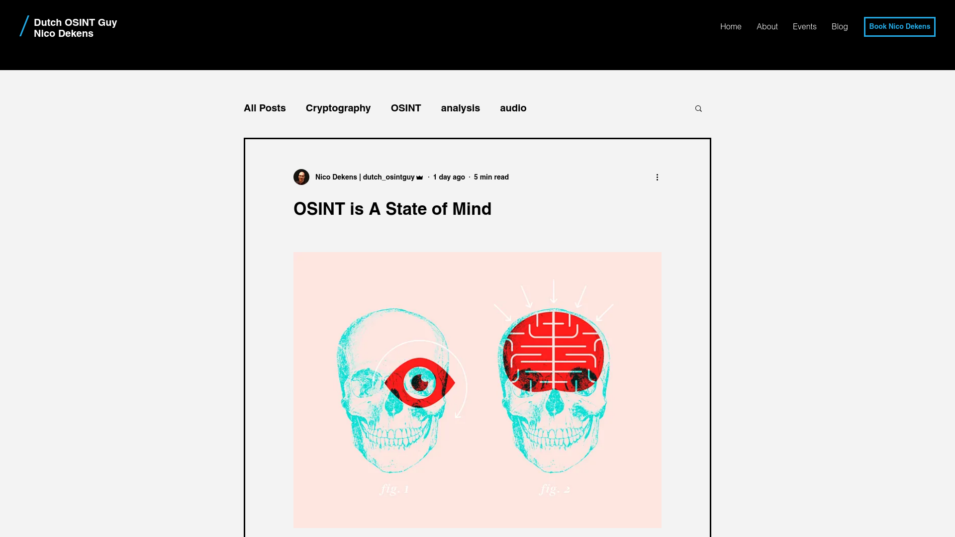 OSINT is A State of Mind