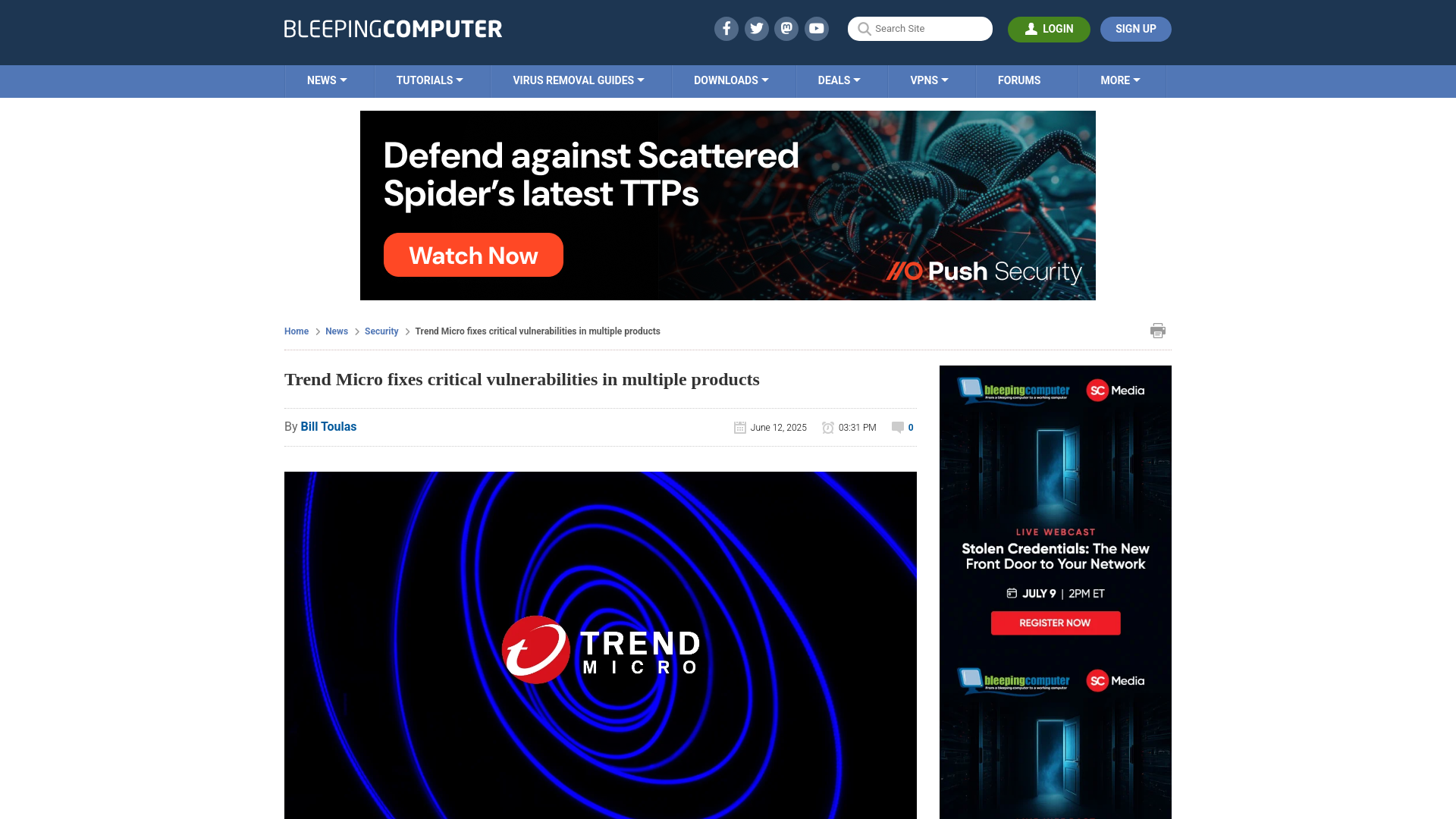Trend Micro fixes critical vulnerabilities in multiple products