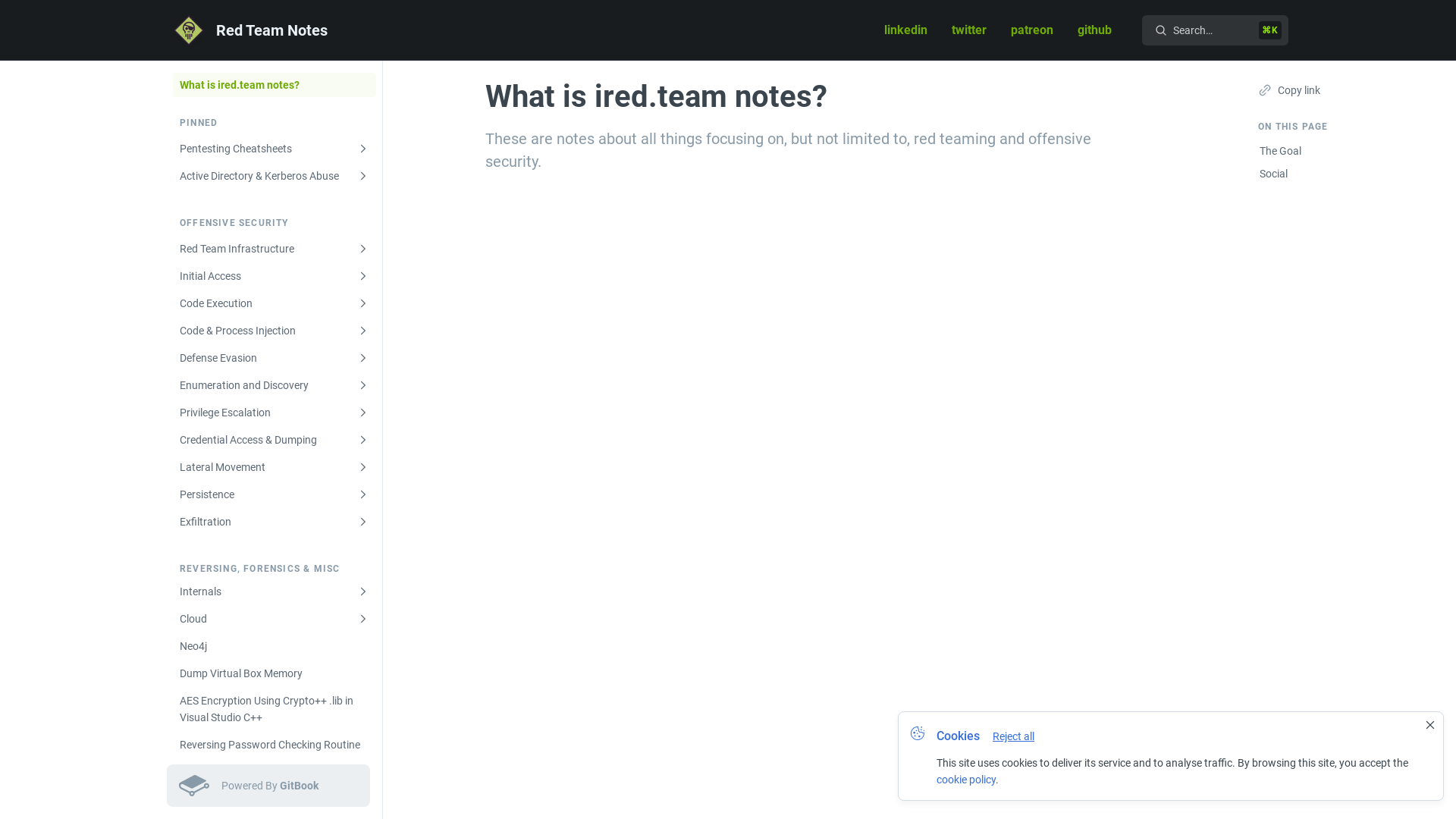 What is ired.team notes? - Red Team Notes