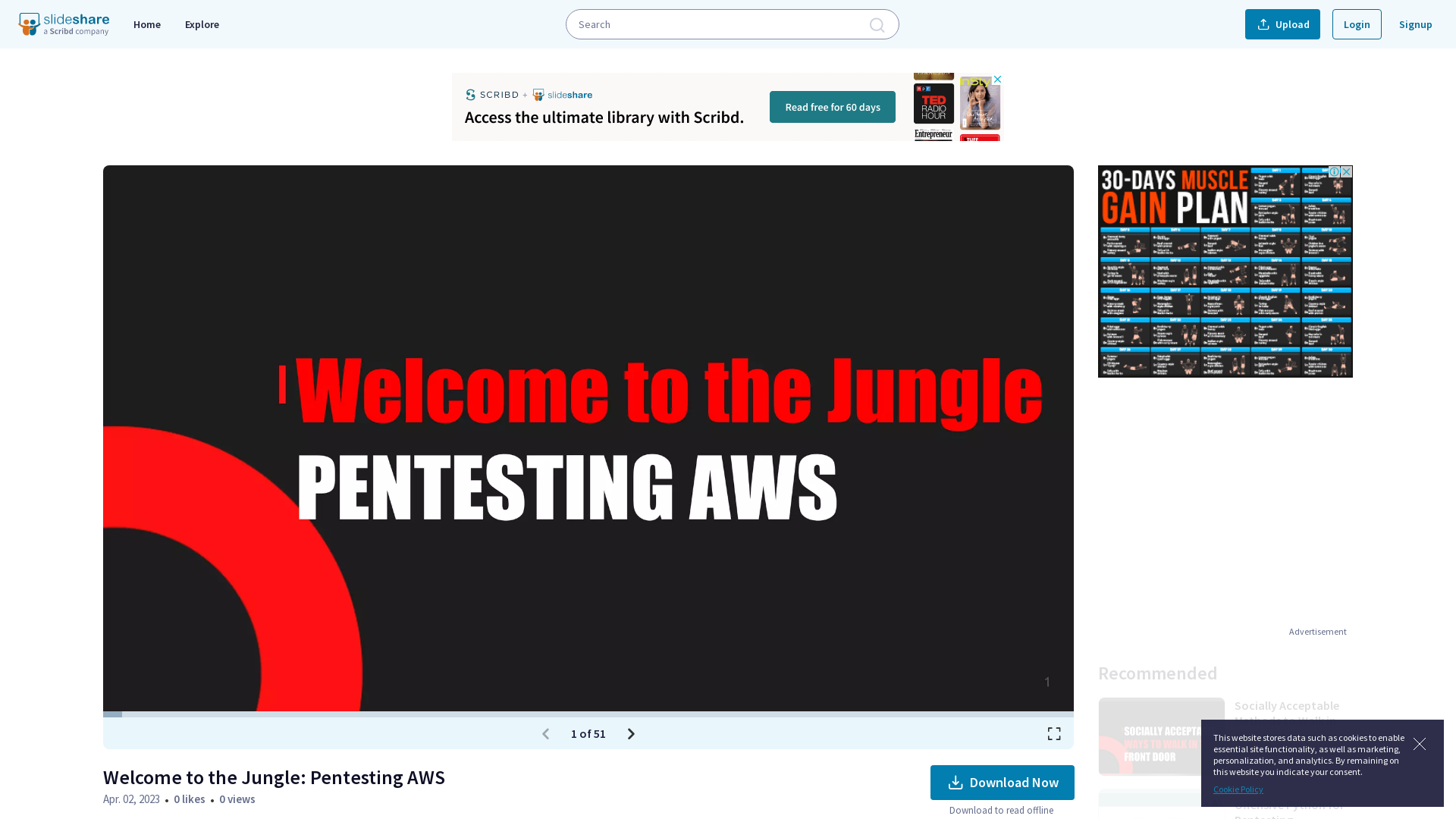 Welcome to the Jungle: Pentesting AWS