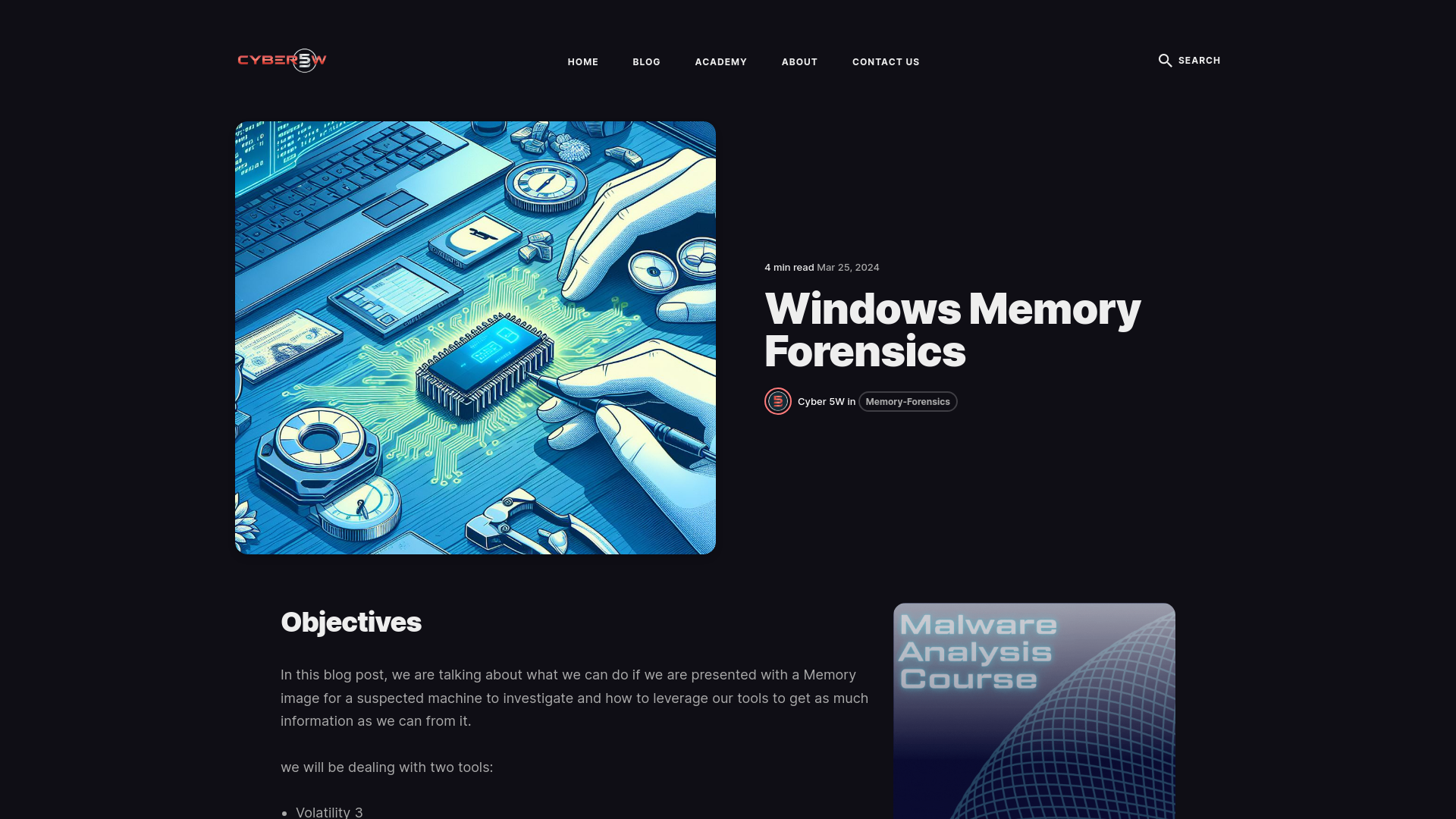 Windows Memory Forensics