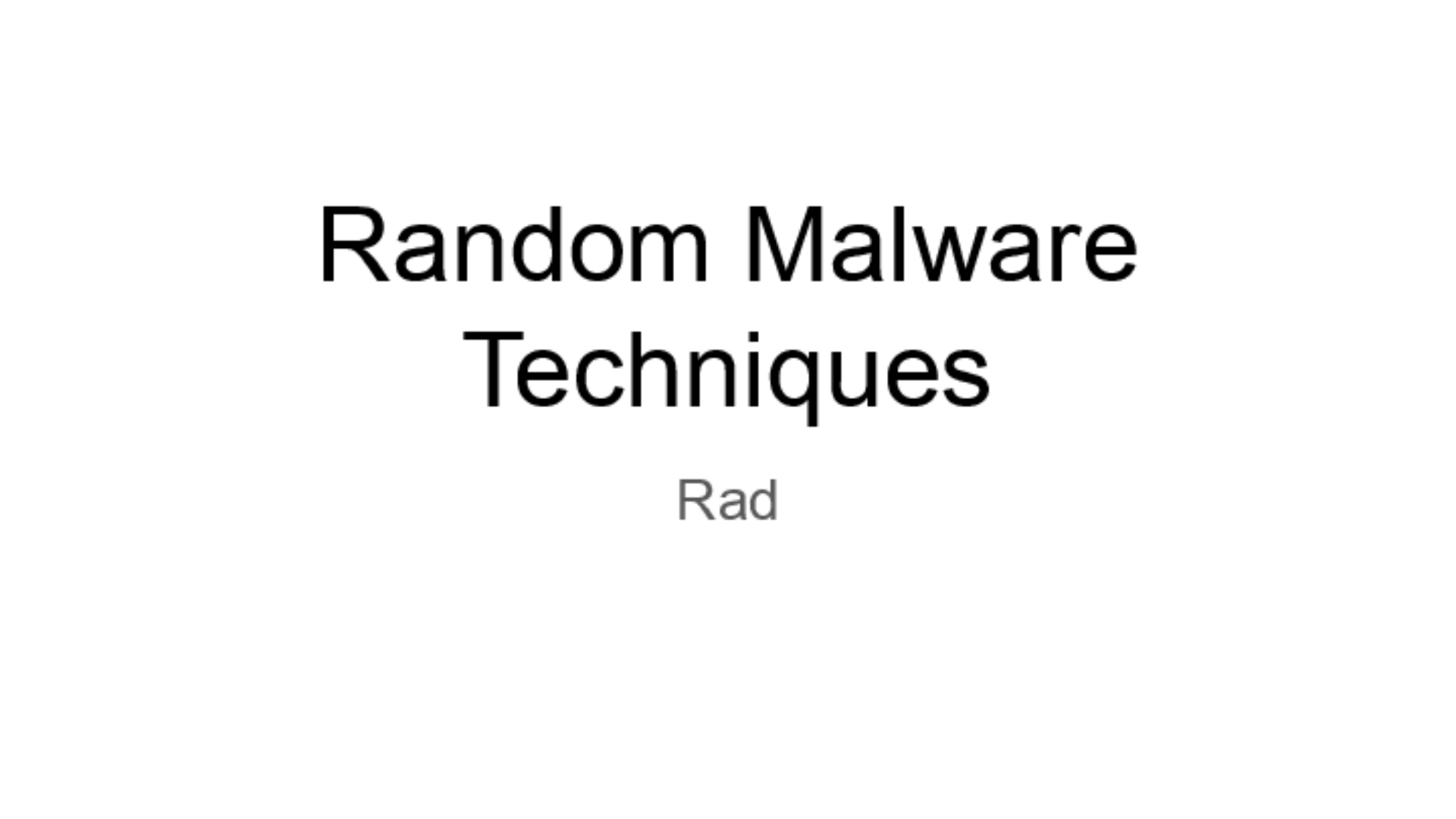 Random_Malware_Techniques.pdf