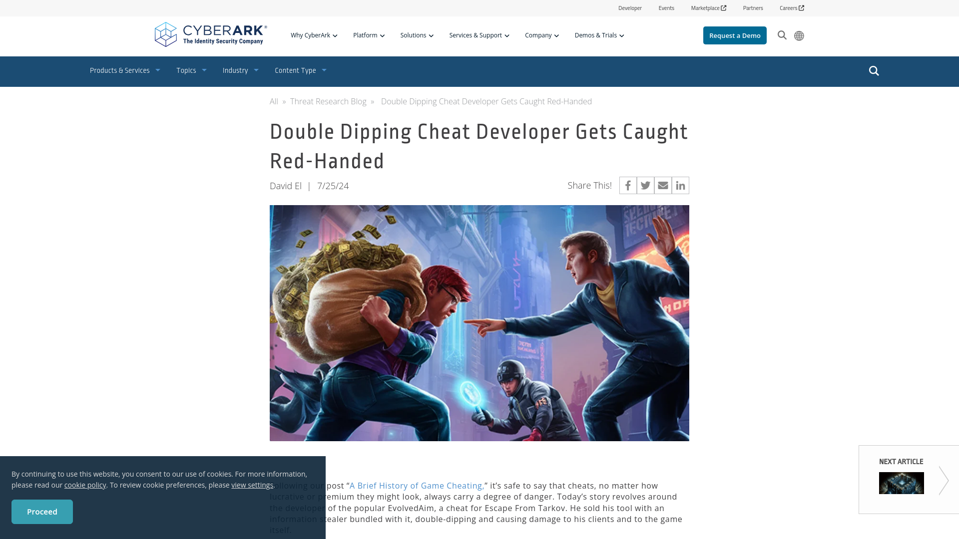 Double Dipping Cheat Developer Gets Caught Red-Handed