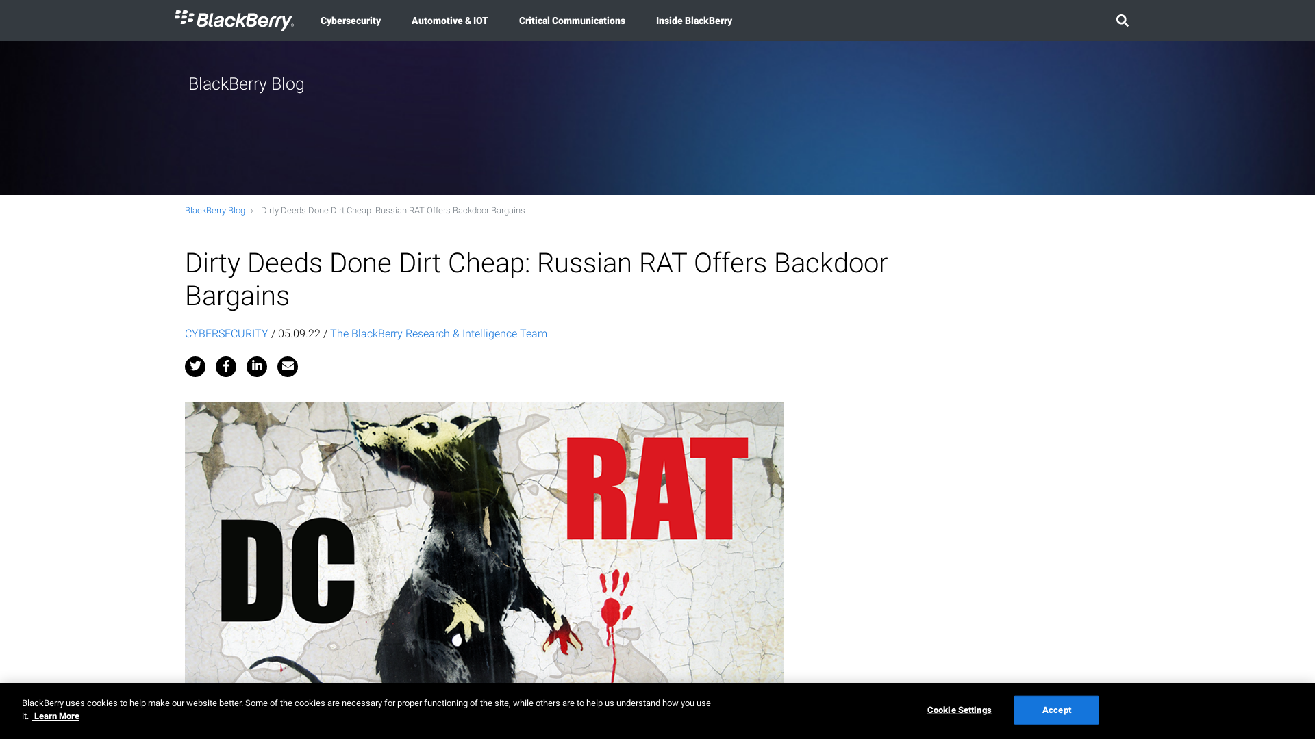 Dirty Deeds Done Dirt Cheap: Russian RAT Offers Backdoor Bargains