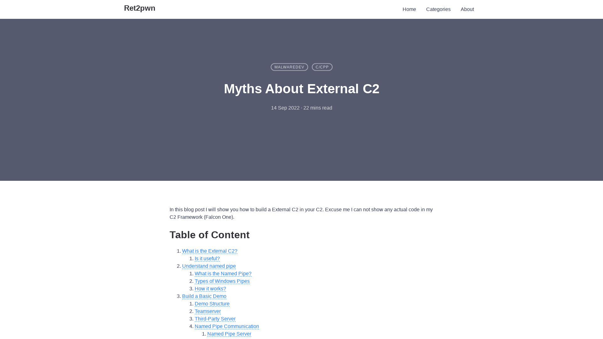 Myths About External C2 | Ret2Pwn