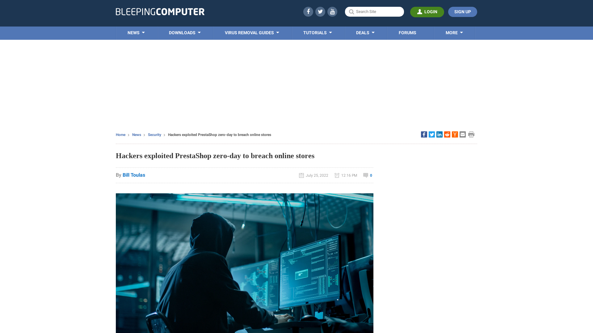 Hackers exploited PrestaShop zero-day to breach online stores