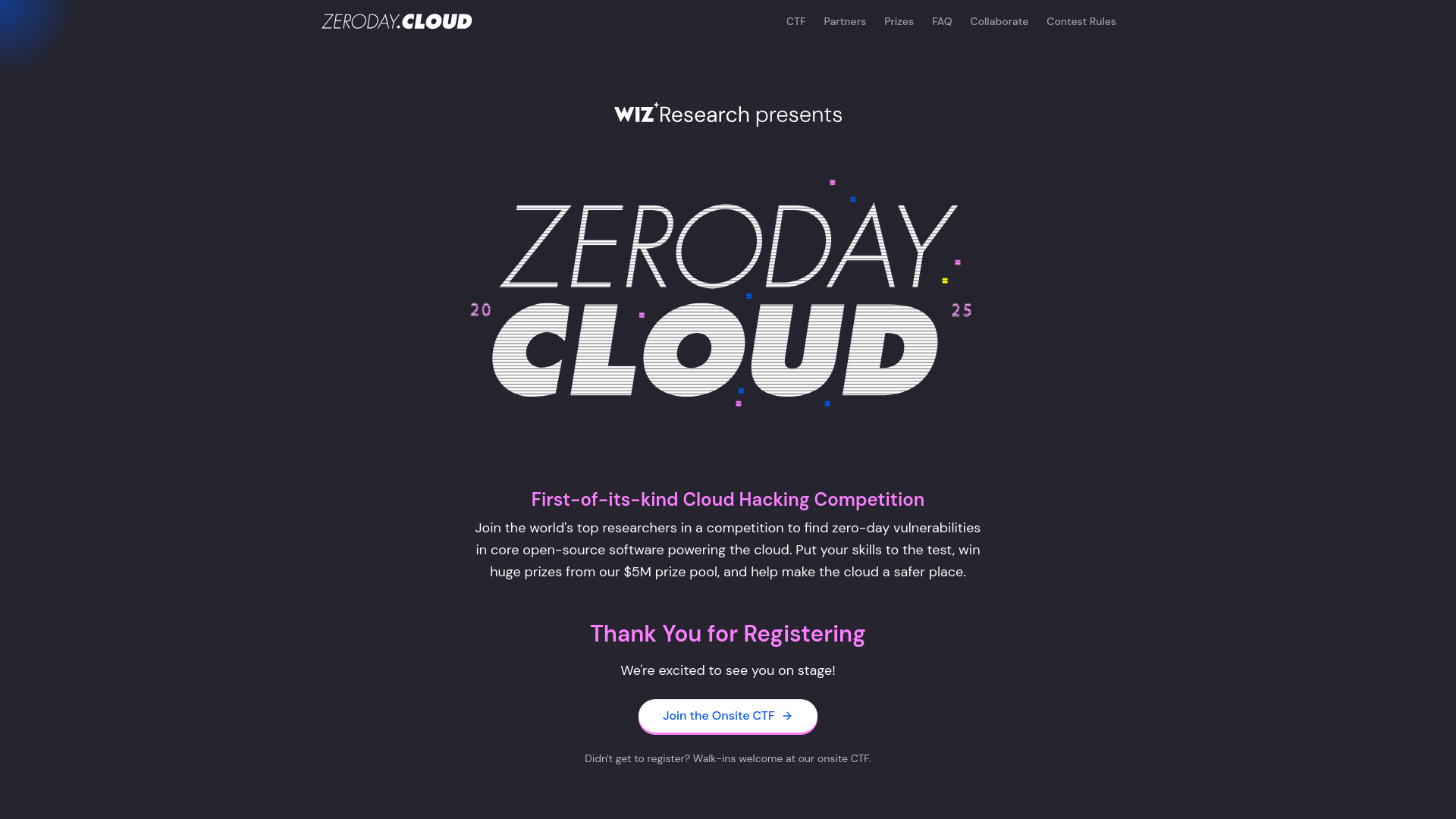 ZeroDay Cloud: Cloud Security Hacking Competition