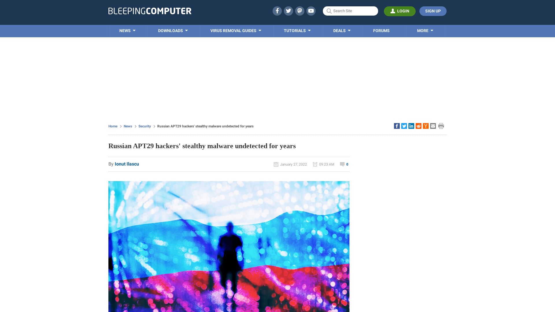 Russian APT29 hackers' stealthy malware undetected for years