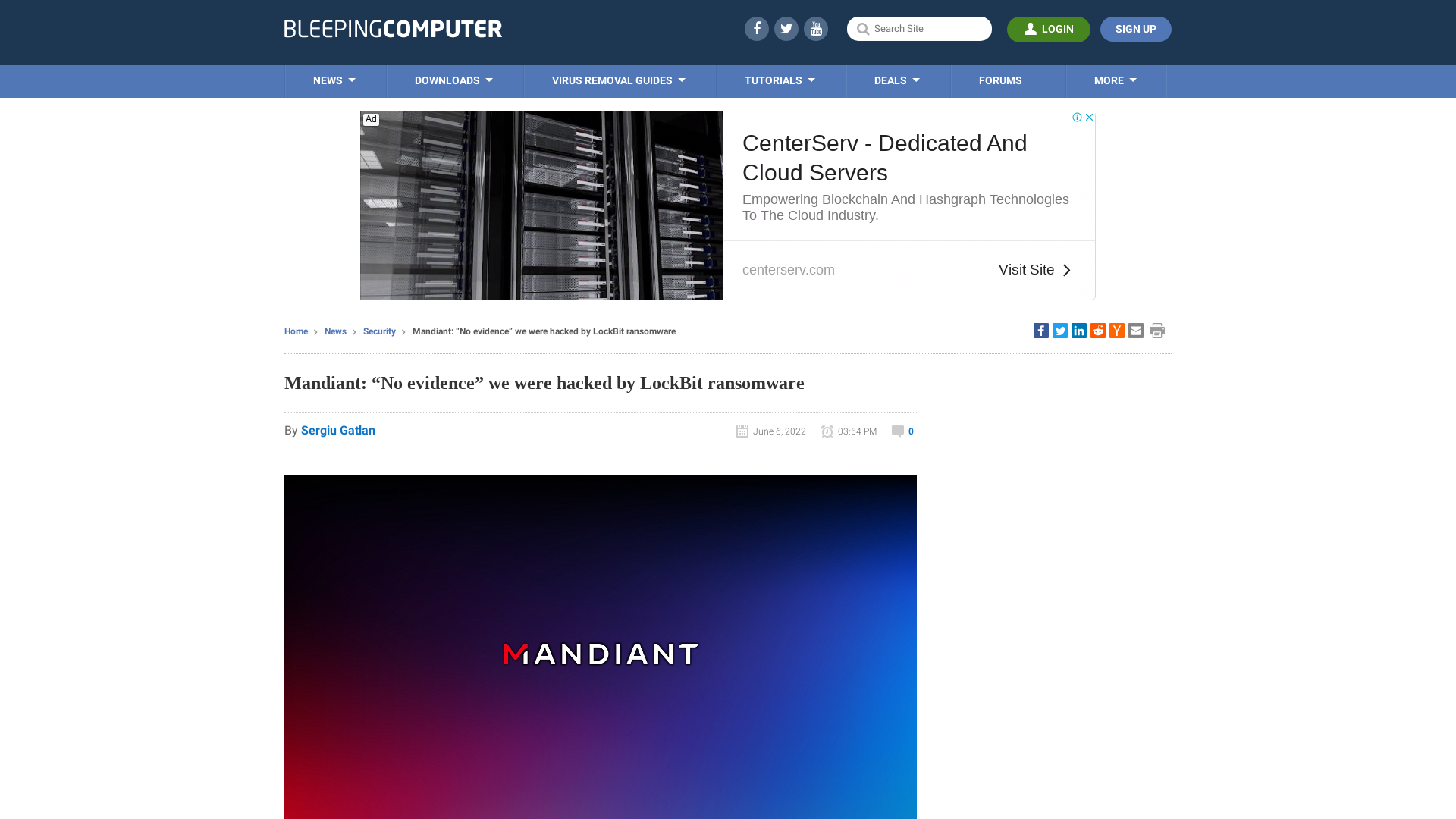Mandiant: “No evidence” we were hacked by LockBit ransomware