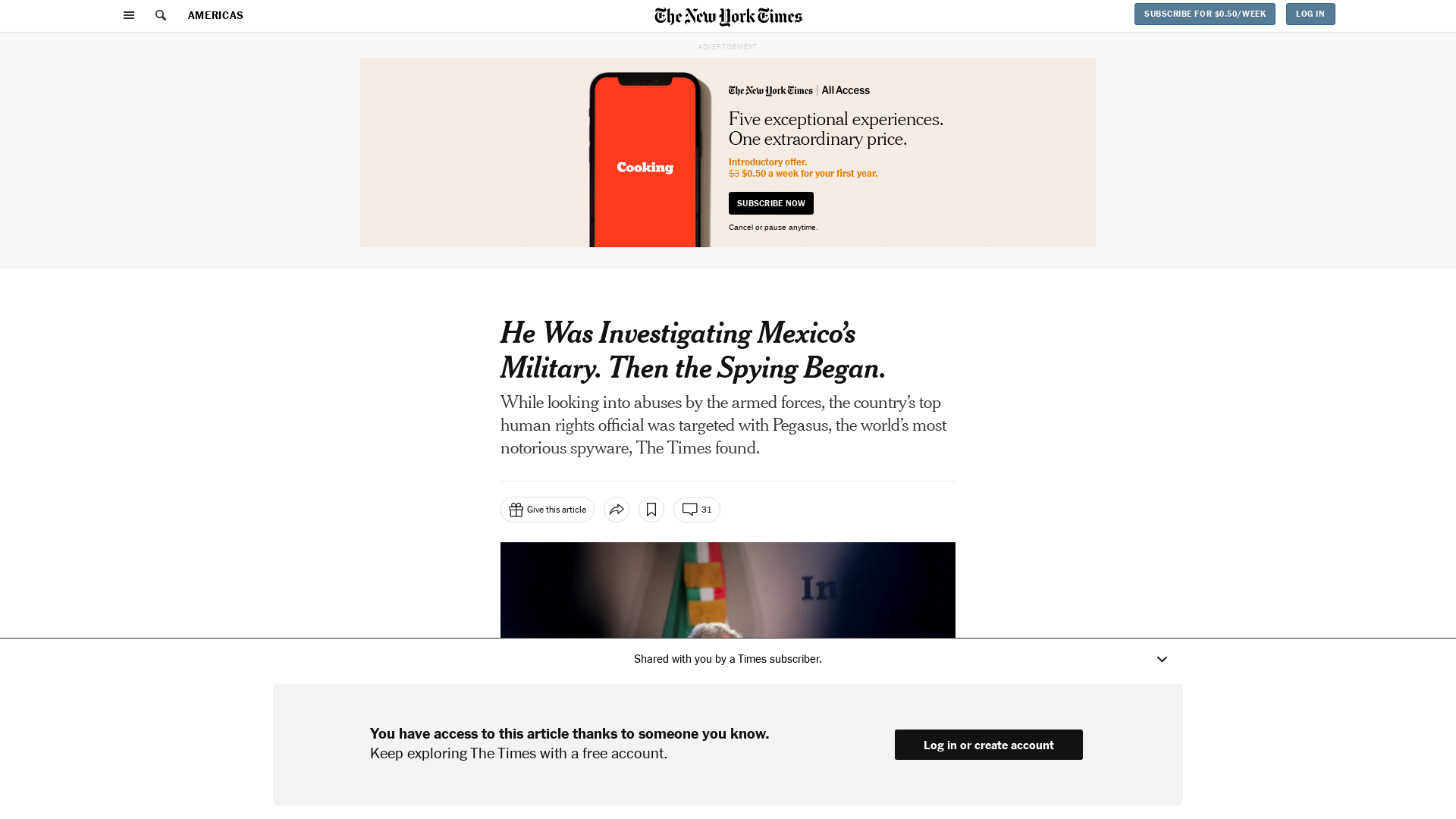 Mexican Official, Alejandro Encinas, Victim of Pegasus Spyware Attack - The New York Times