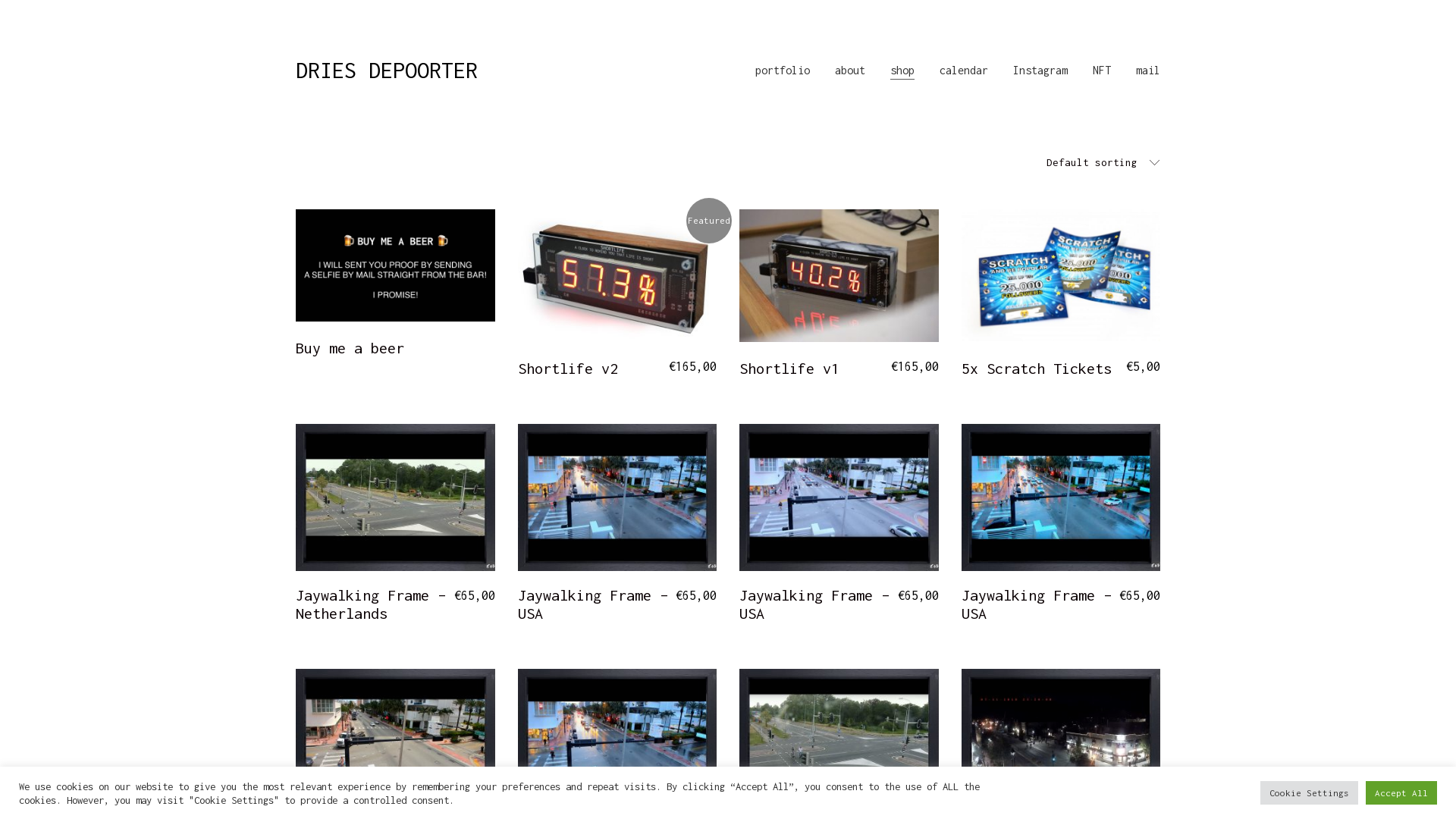 Products – Dries Depoorter