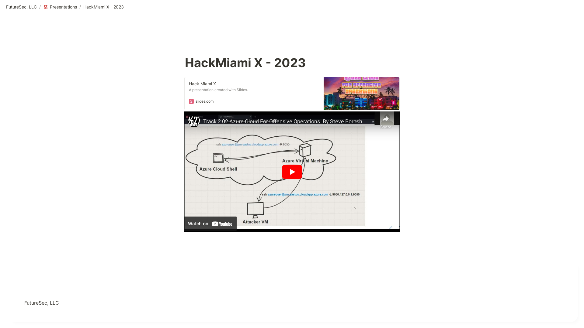 HackMiami X - 2023